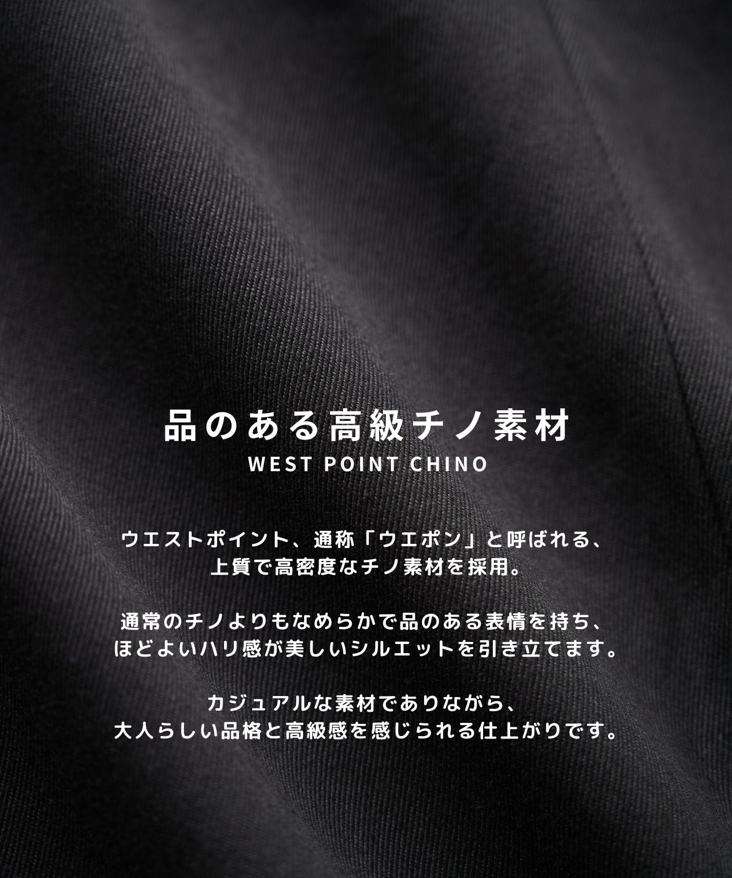 PUBLIC CHINOS バレルイージー