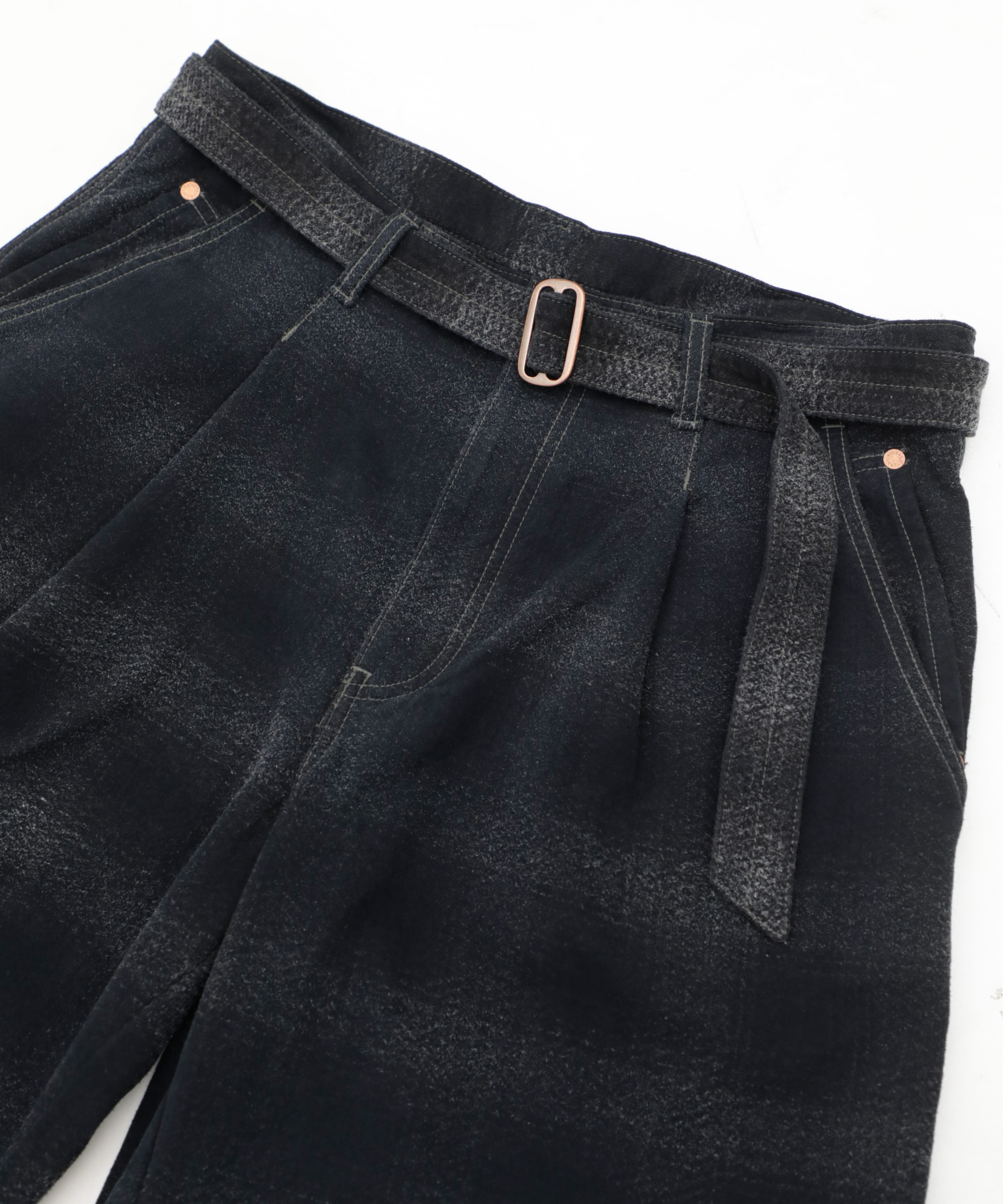 SHIOTA BeltedWidePants