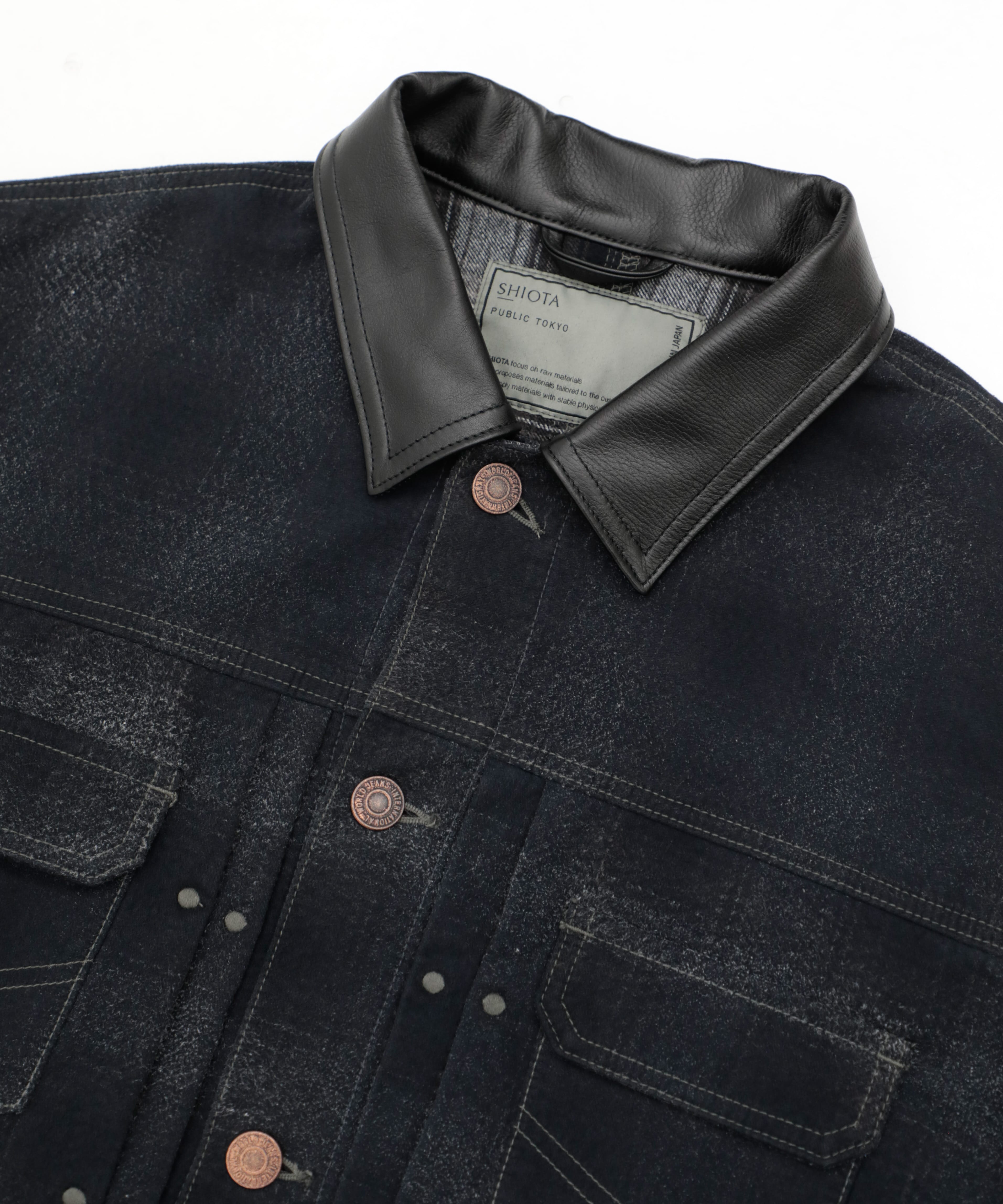 SHIOTA L collar Jacket