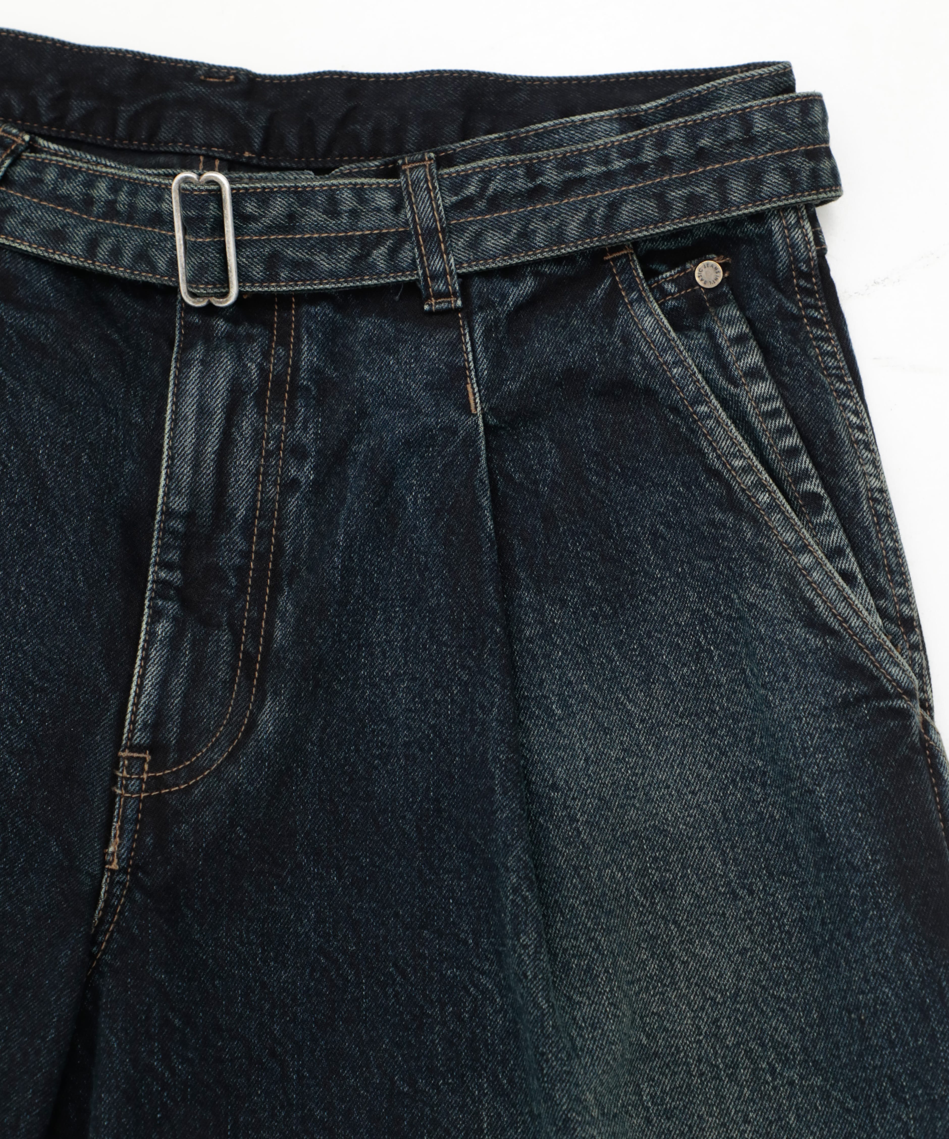 SHIOTA BeltedWidePants