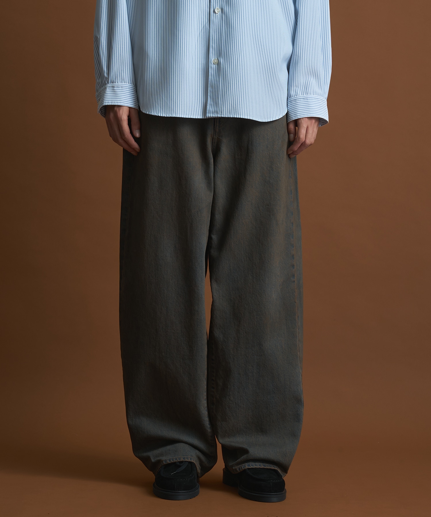 【残りわずか】PUBLICDENIM BLEACH RELAXWIDE