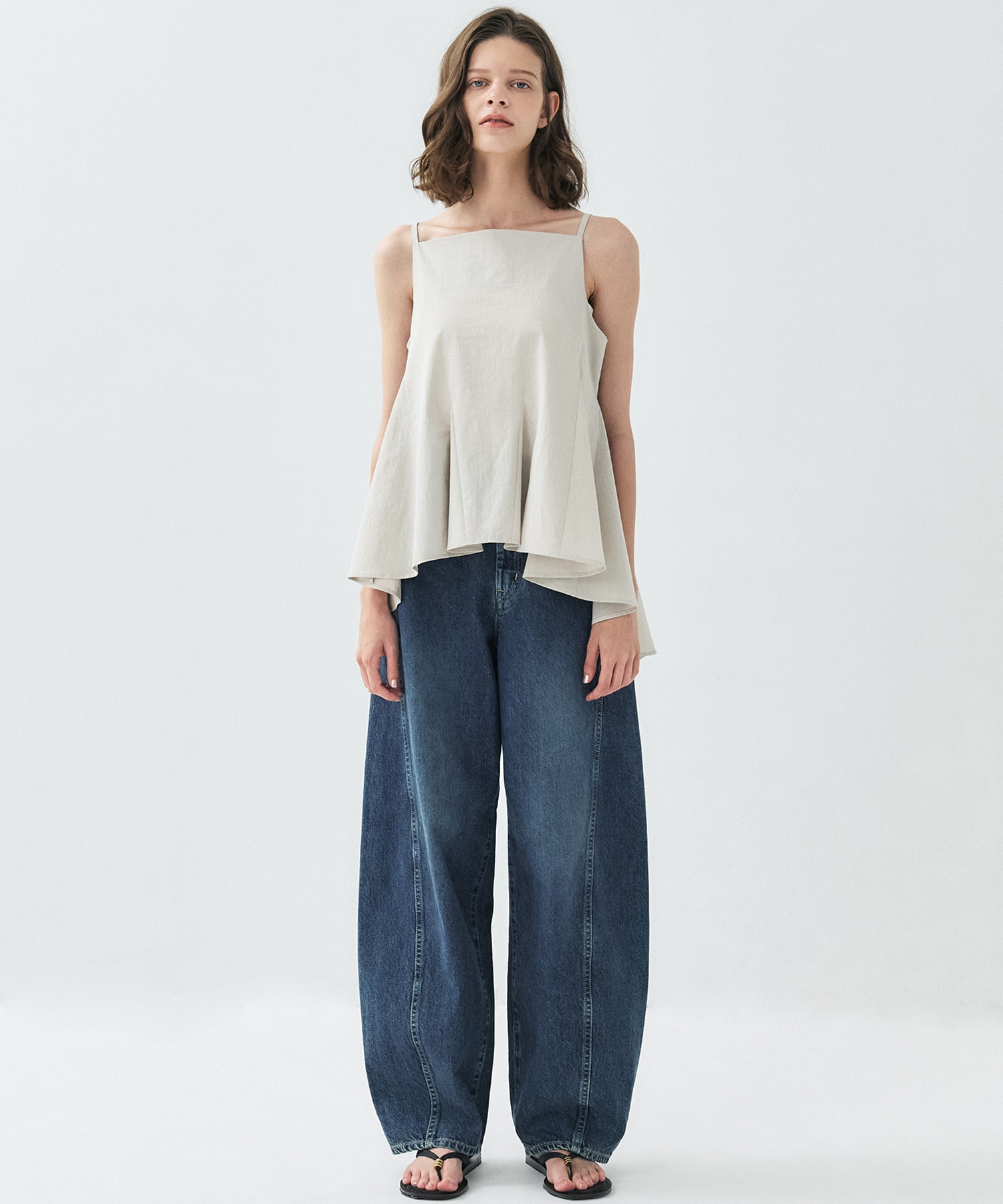 【WEB限定再入荷】PUBLIC DENIM BLU CURVE