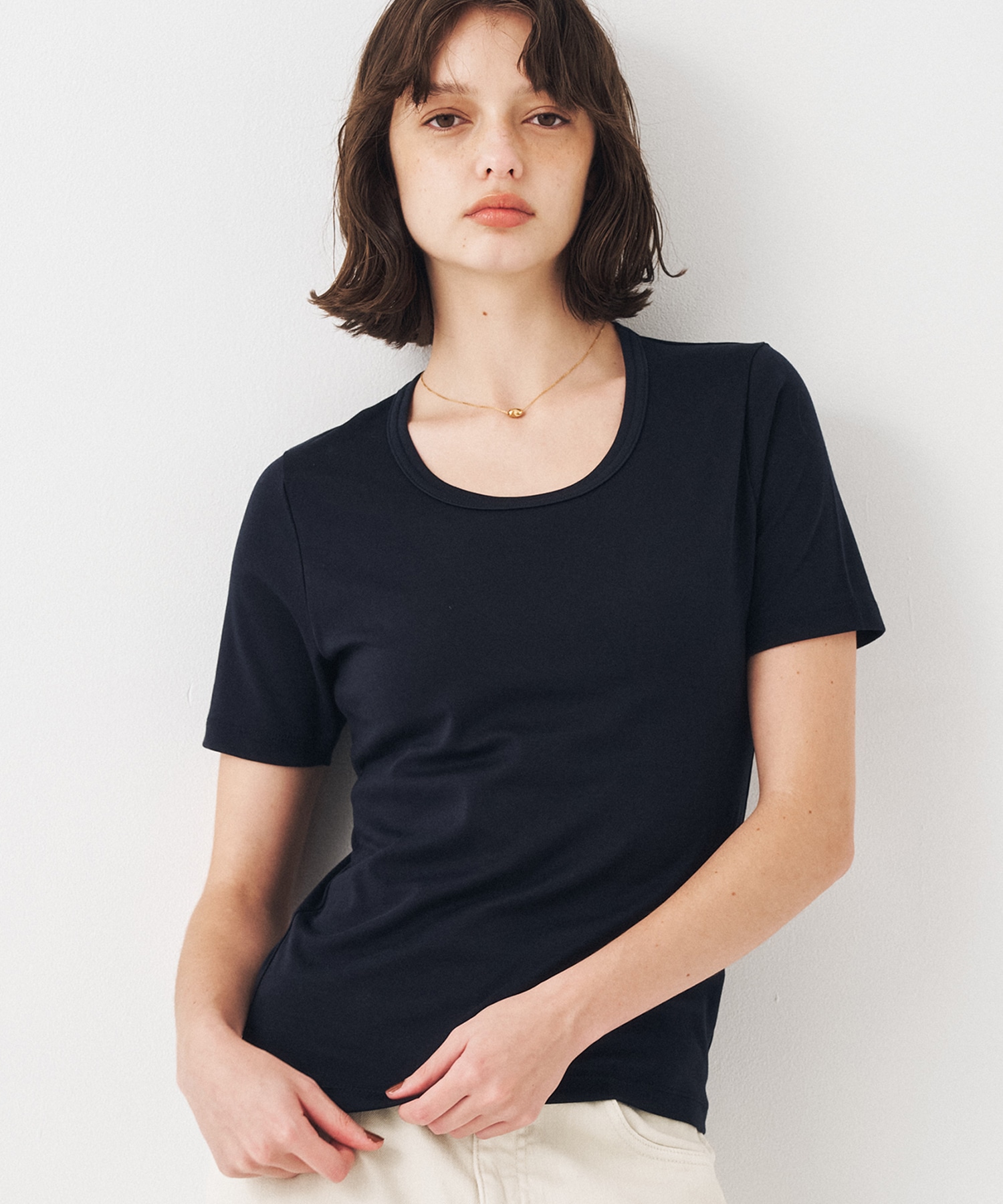【完売間近】極 スクープネックTEE