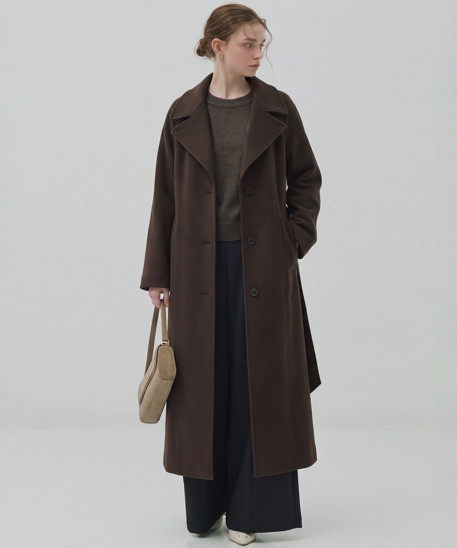 【WEB限定|数量限定】wool100 3wayロングコート