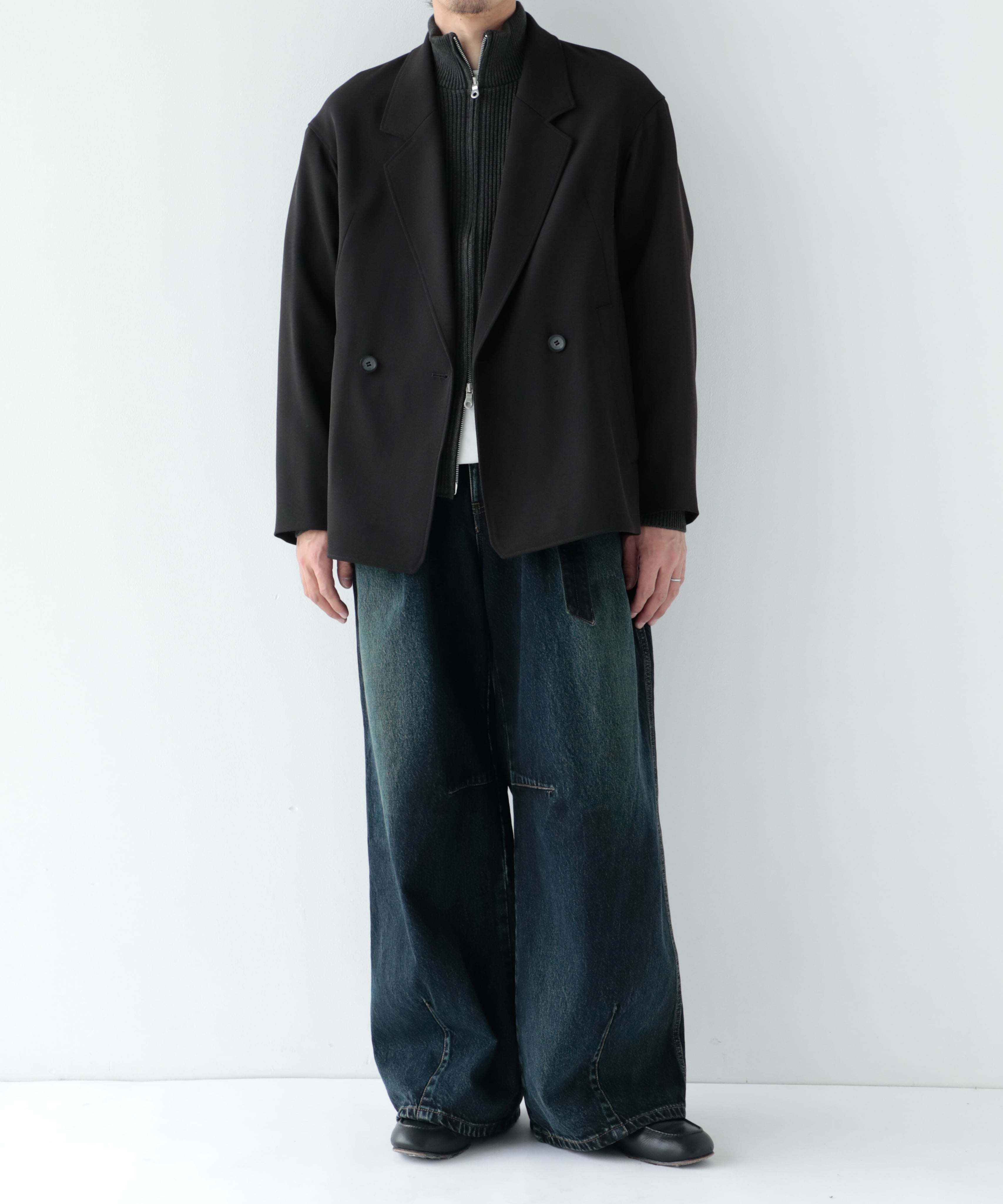 SHIOTA BeltedWidePants