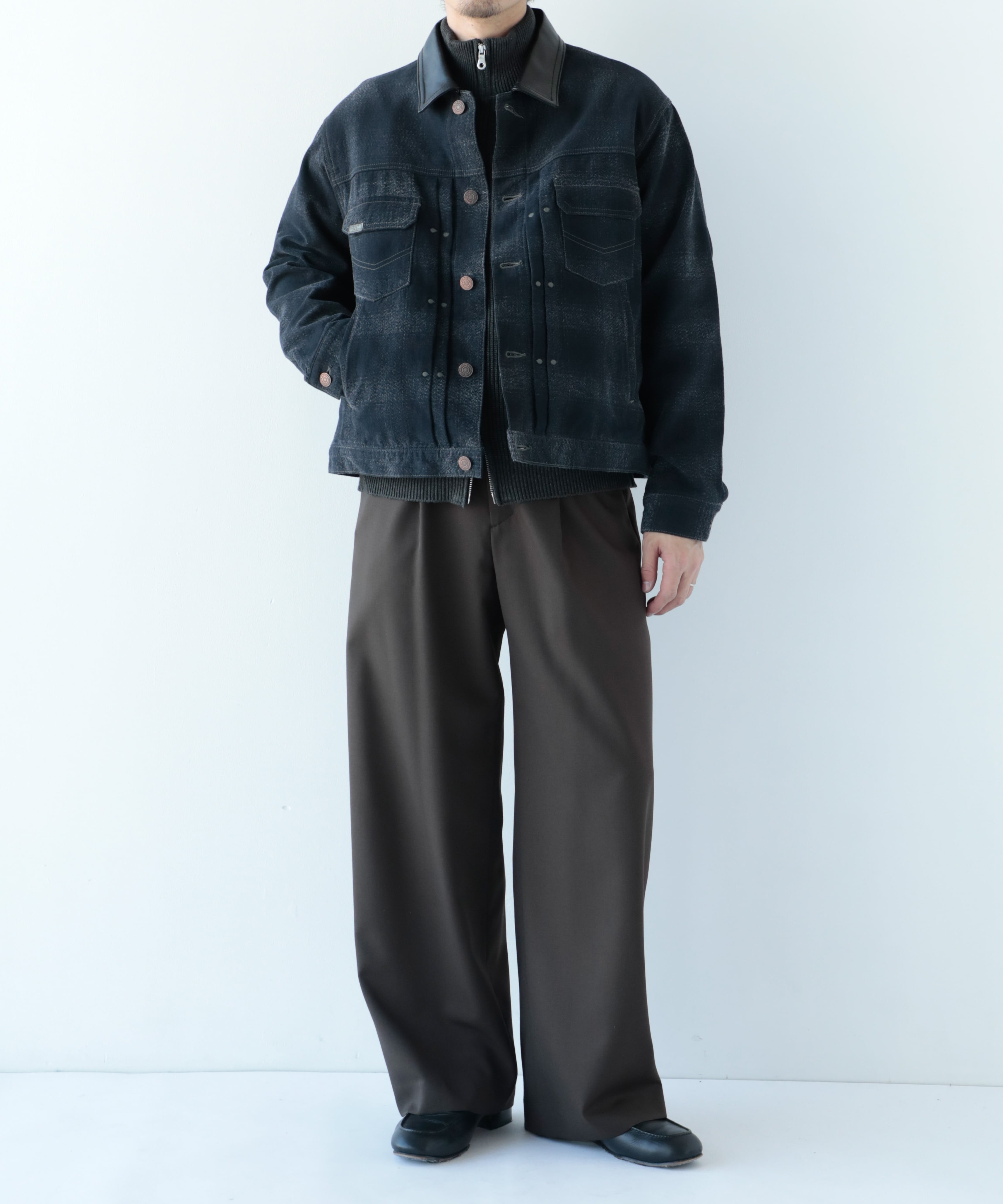 SHIOTA L collar Jacket