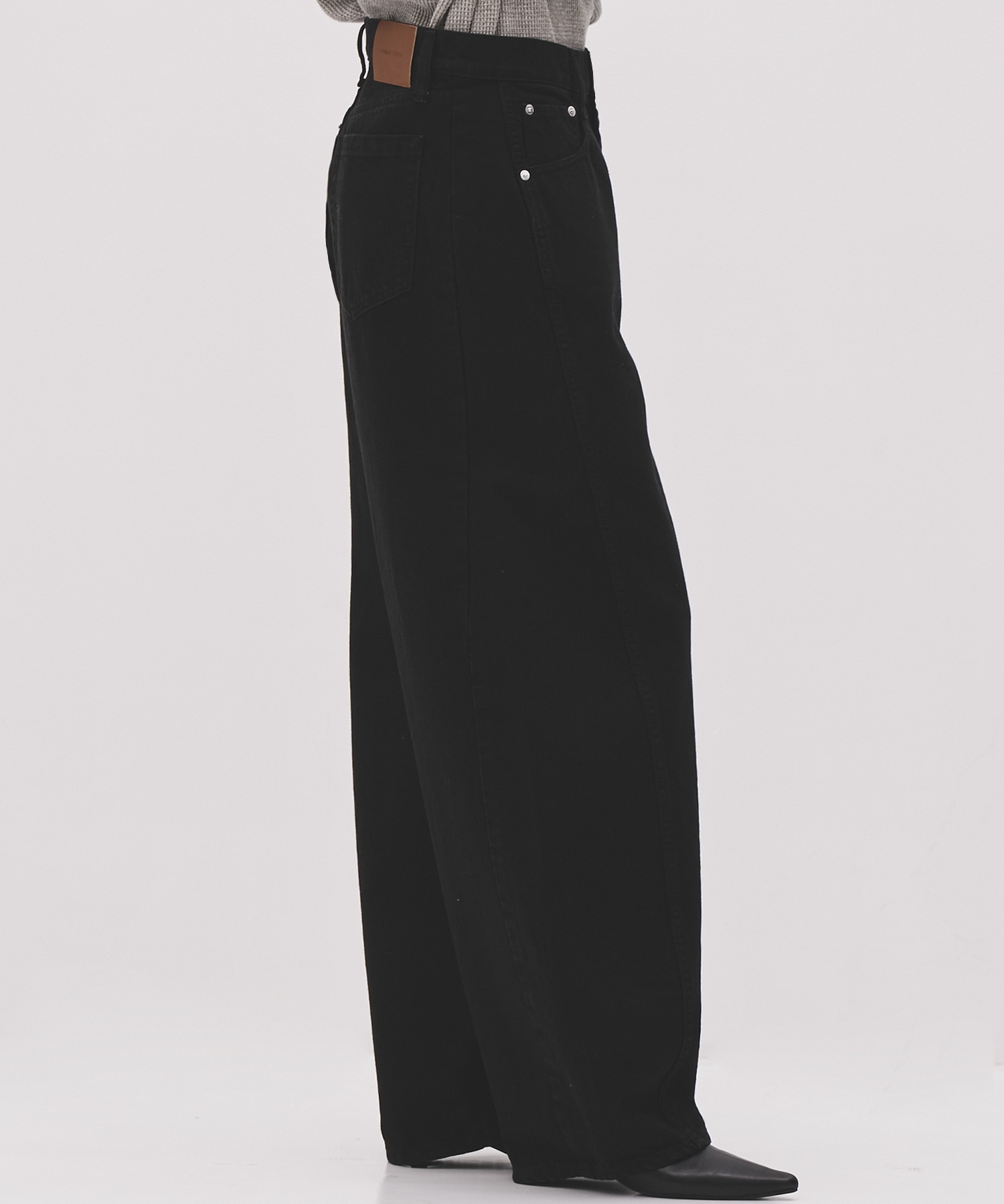 PUBLIC DENIM BLK CURVE