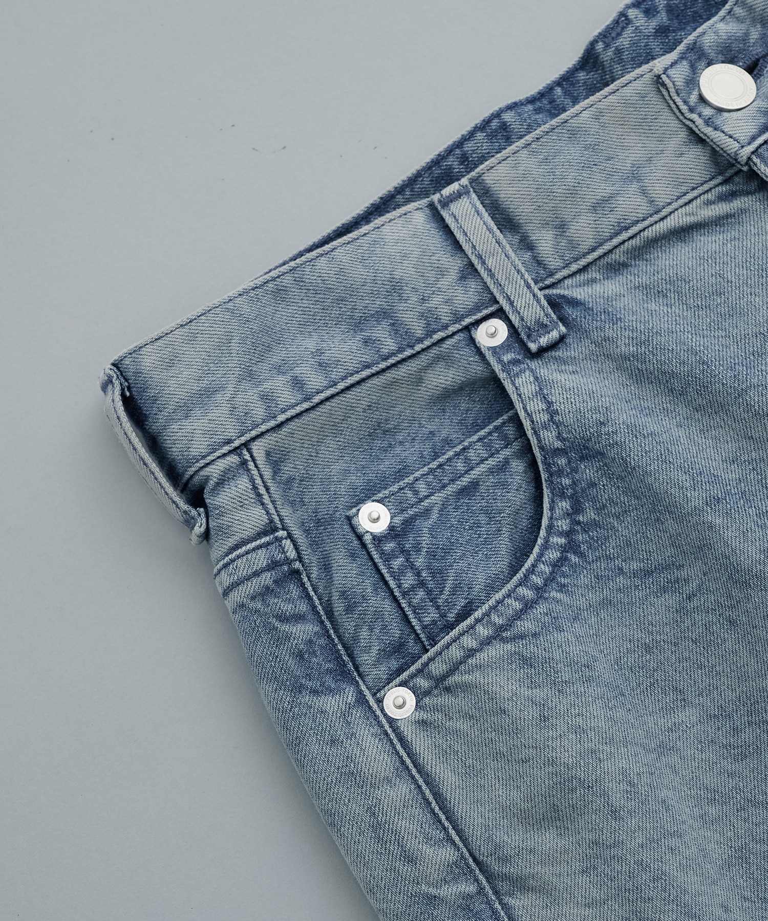【残りわずか】PUBLICDENIM BLEACH RELAXWIDE