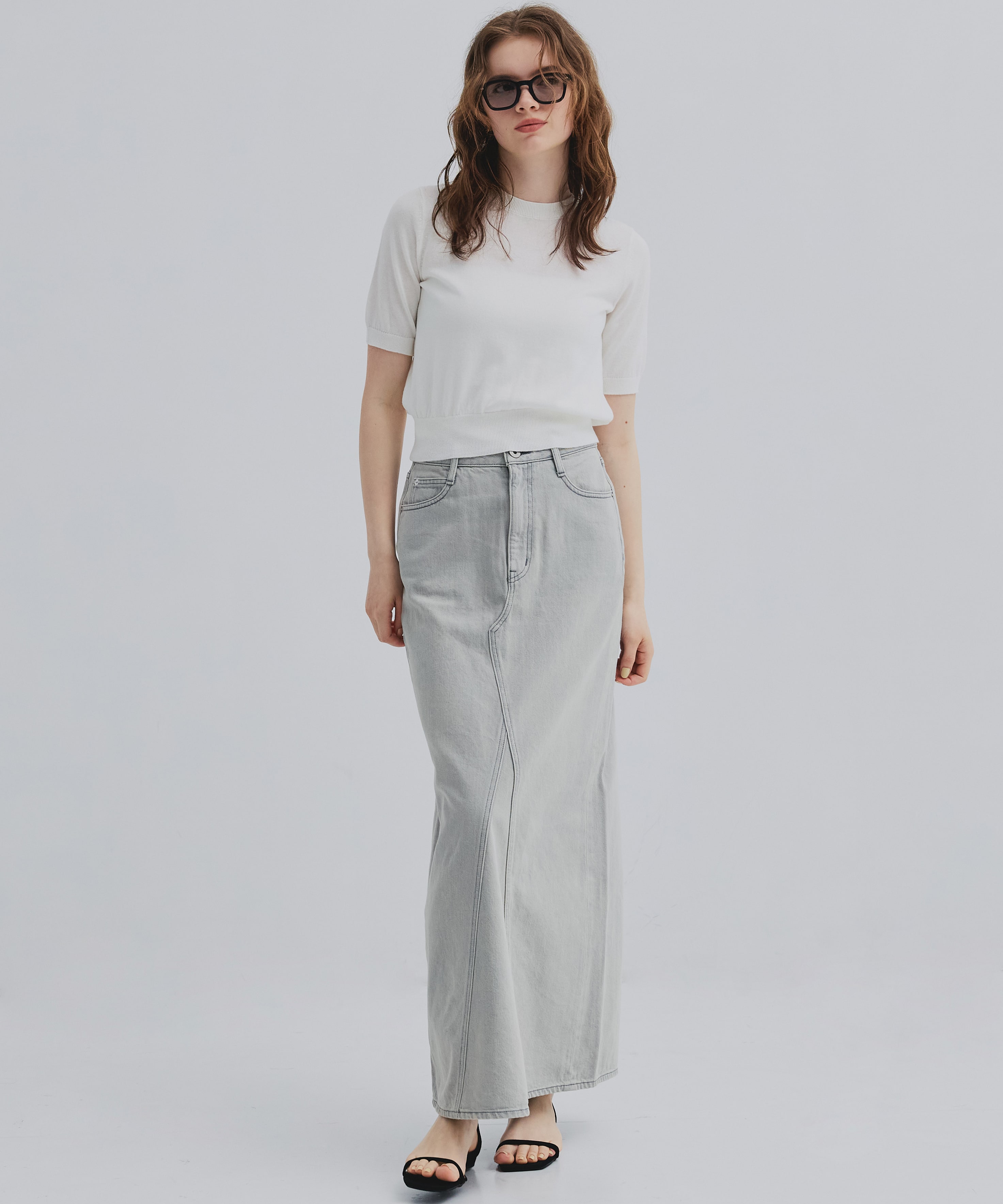 PUBLIC DENIM SKIRT