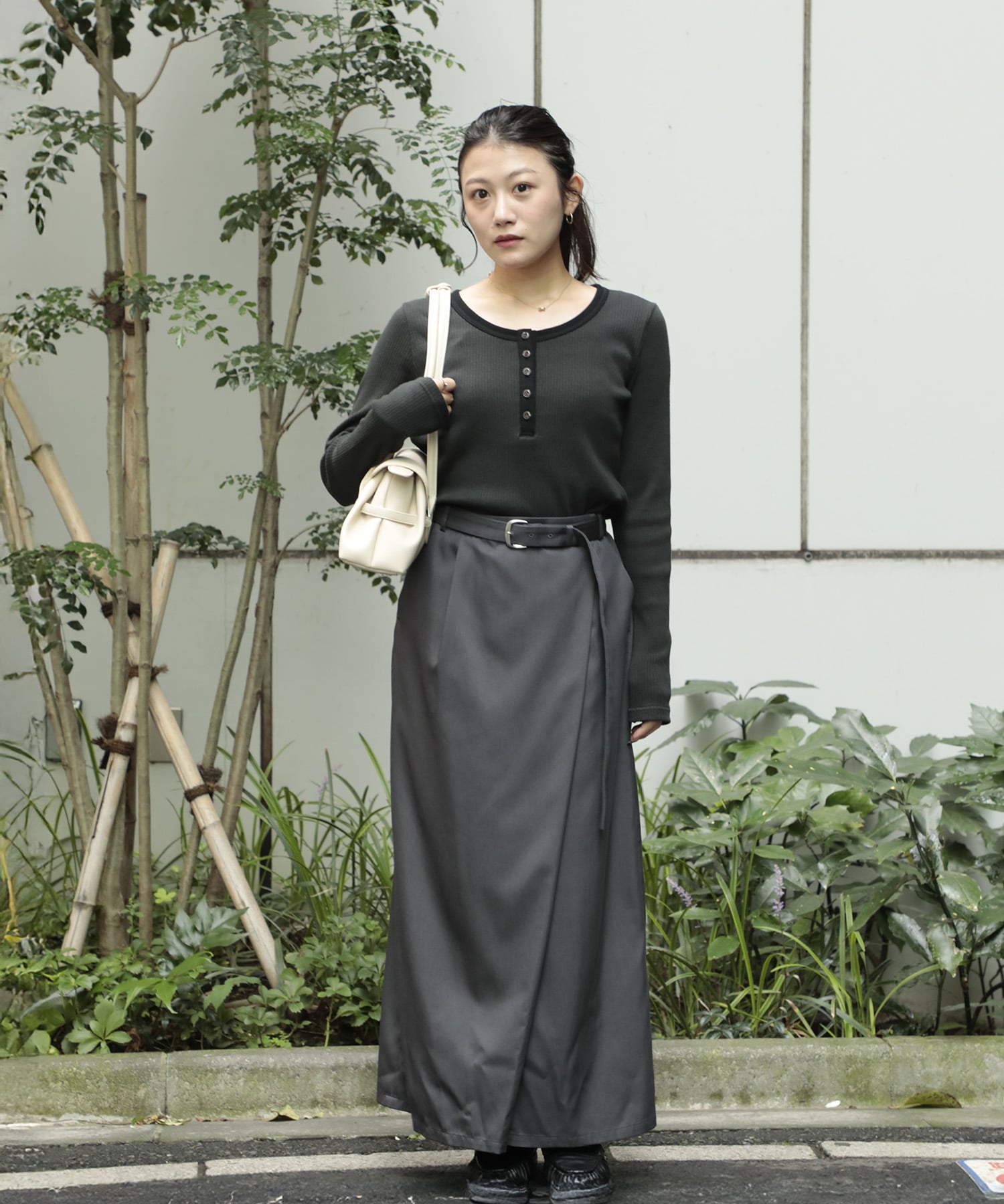 ロングスリーブヘンリートップ