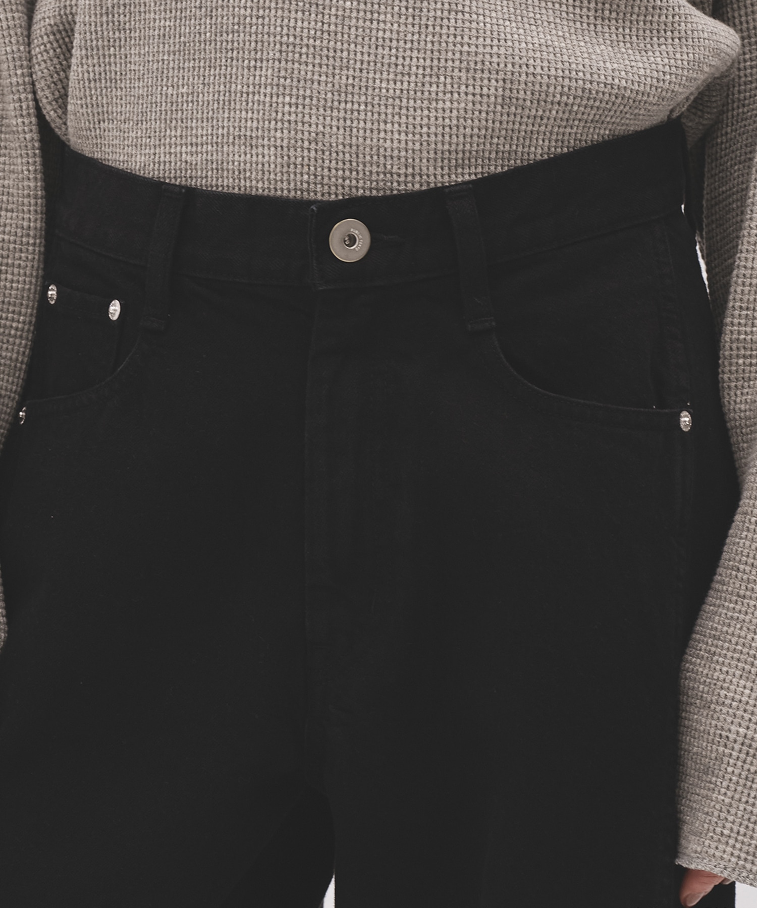 PUBLIC DENIM BLK CURVE