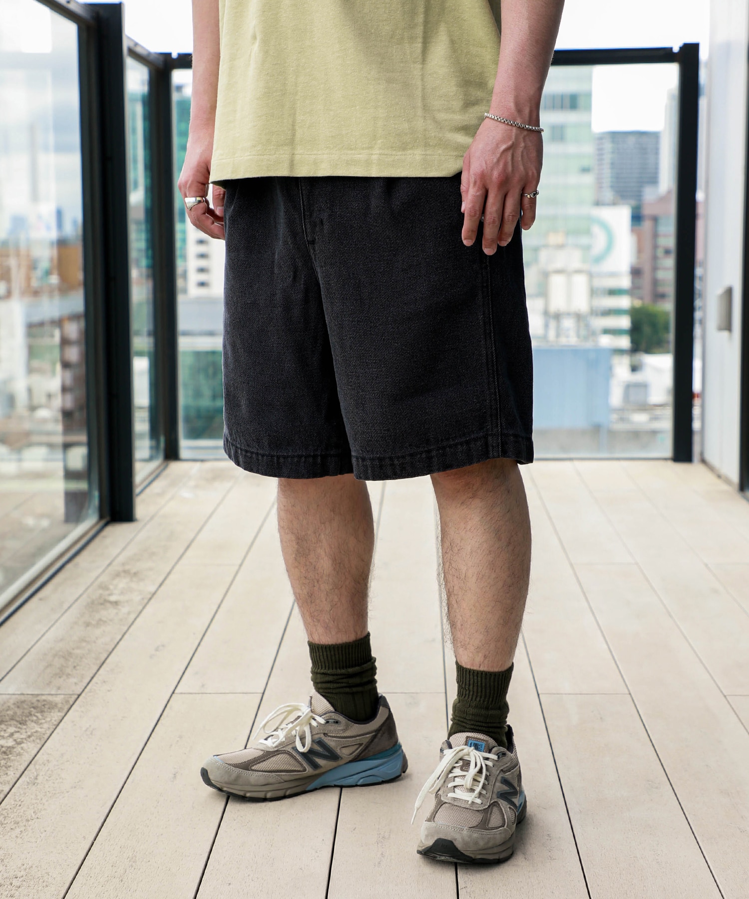 PUBLIC DENIM TRO BUGGY SHORTS
