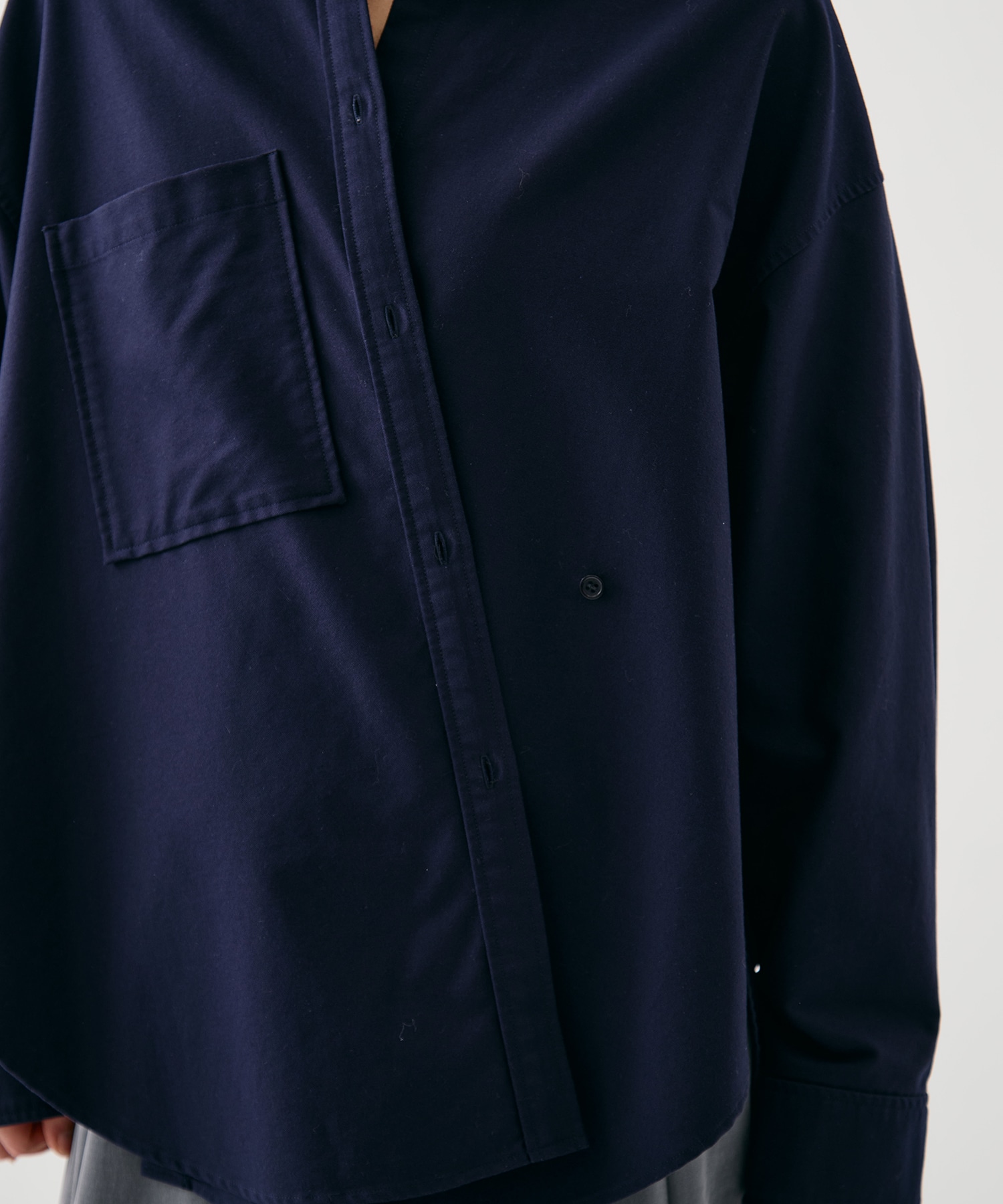 【再入荷|残り僅か】ウォッシュドオックスシャツ