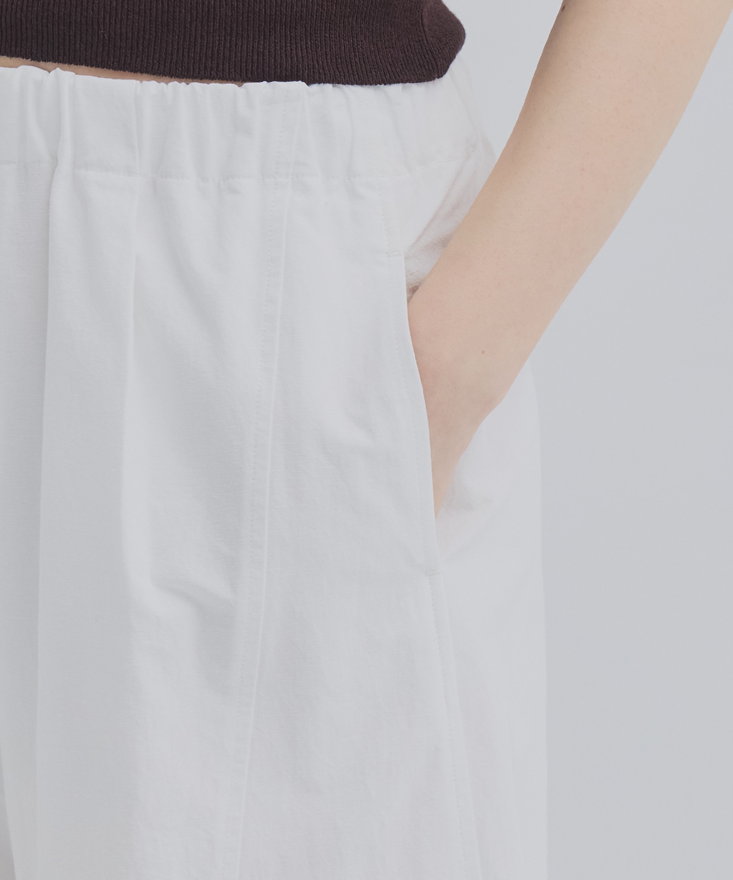 【再入荷】ドライリネンカーブパンツ