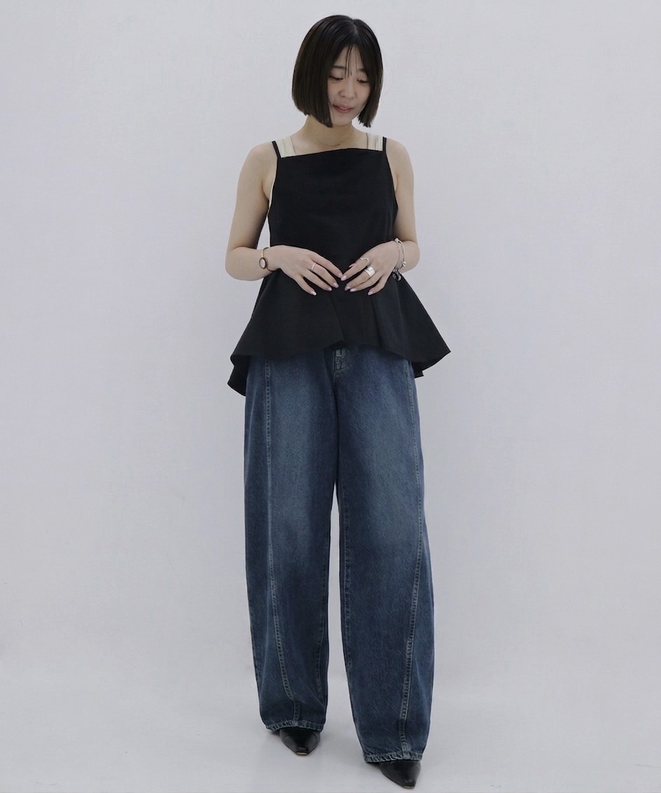 【WEB限定再入荷】PUBLIC DENIM BLU CURVE