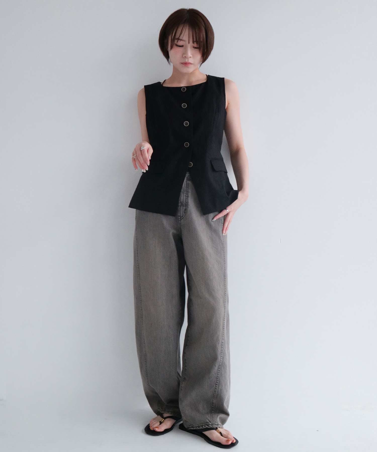 【WEB限定再入荷】PUBLIC DENIM BLU CURVE