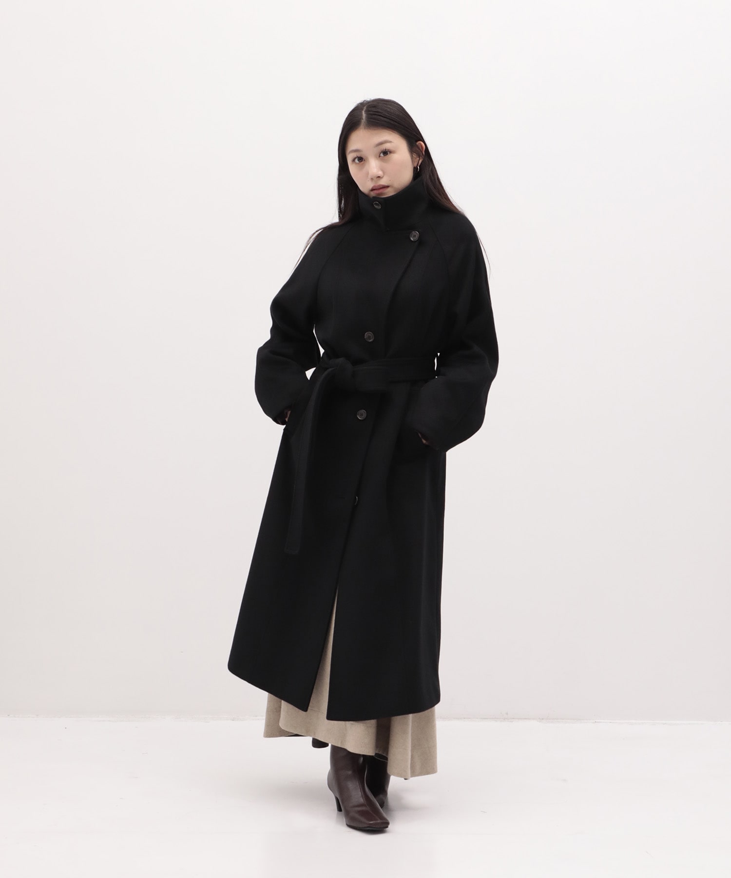 【WEB限定|数量限定】wool100 3wayロングコート