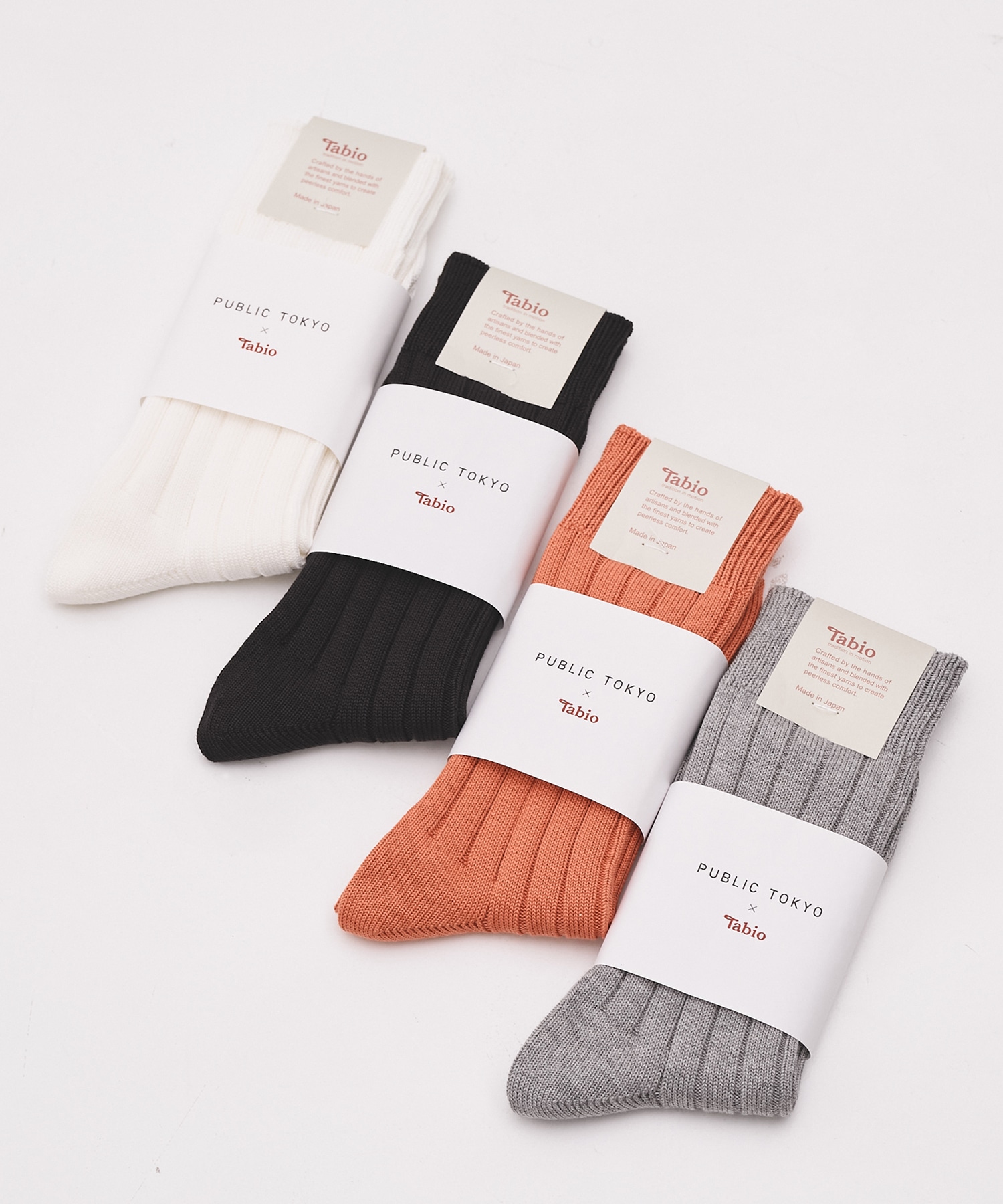 【残り僅か】Tabio×PT TABIOS COTTON ソックス