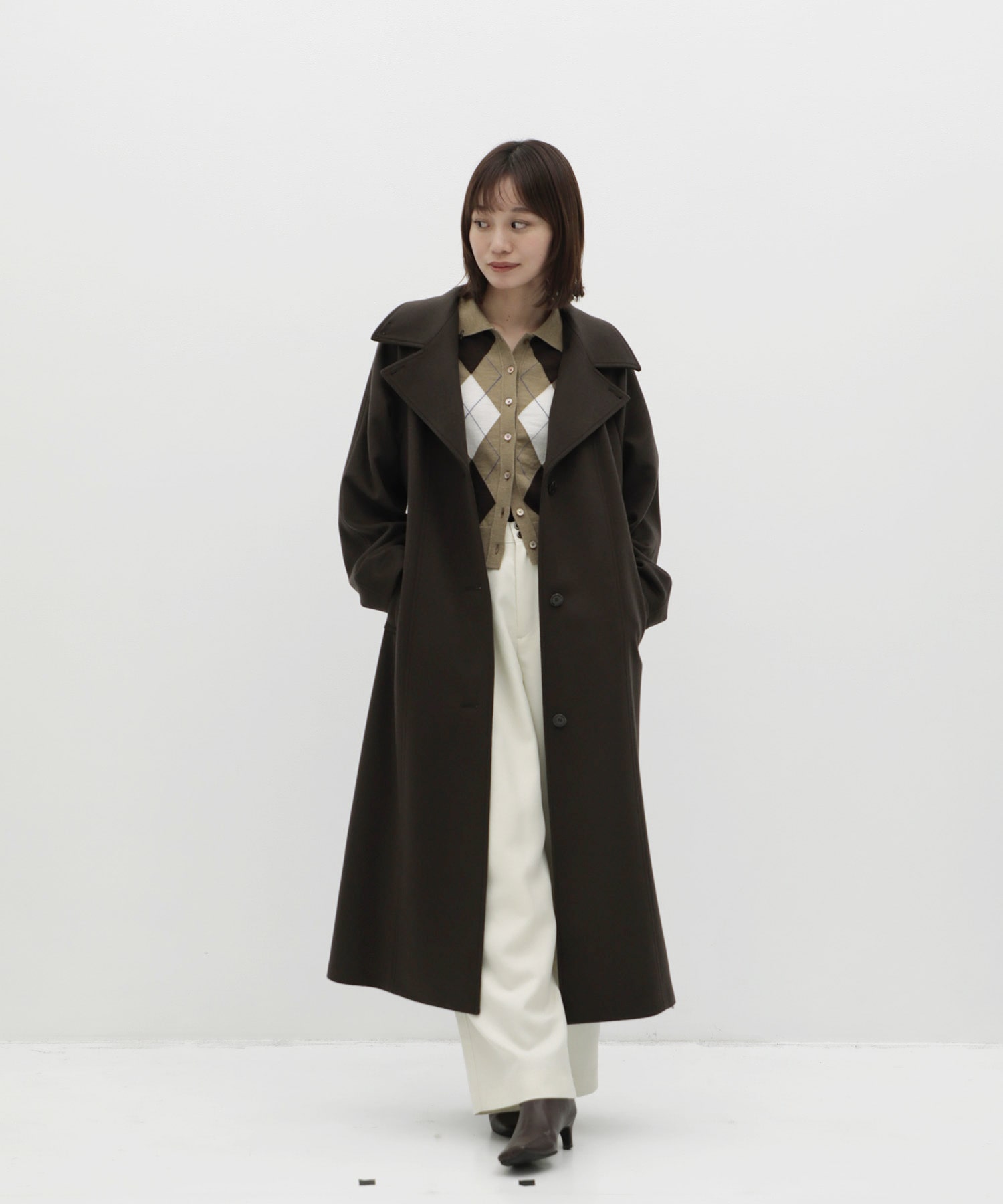 【WEB限定|数量限定】wool100 3wayロングコート