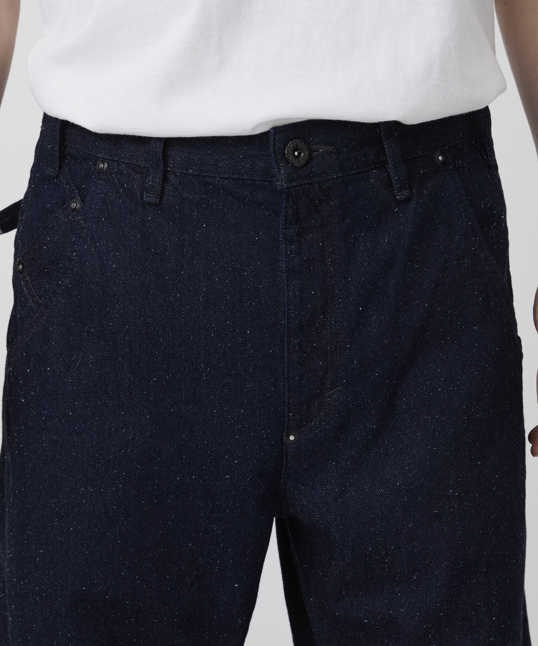 Suvin Silknep Denim Pants