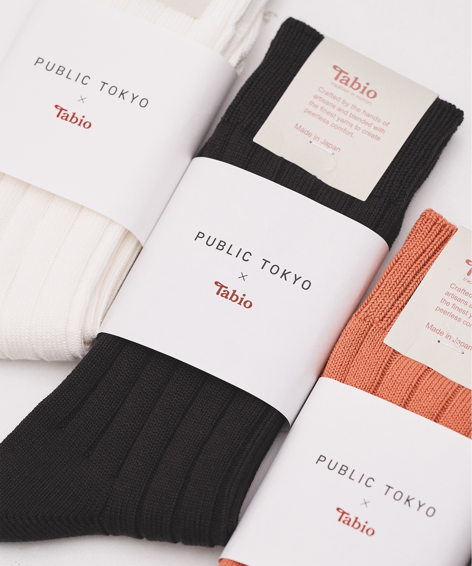 【残り僅か】Tabio×PT TABIOS COTTON ソックス