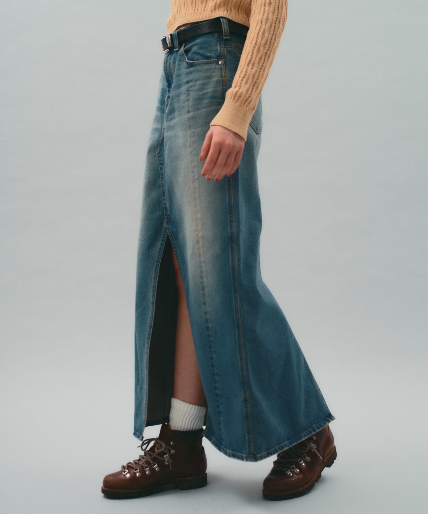 SWITCHNARROW JEANSKIRT