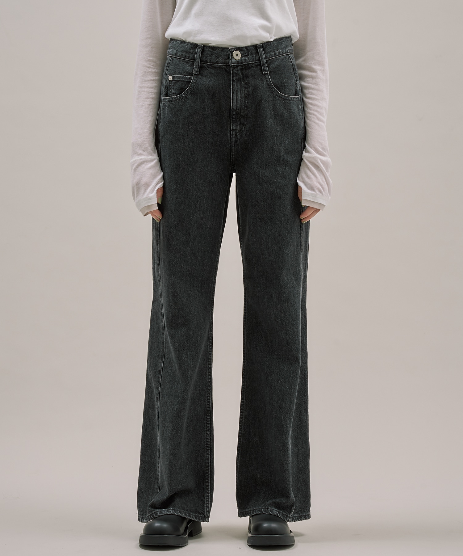 【完売間近】PUBLICDENIM BLACKRELAX