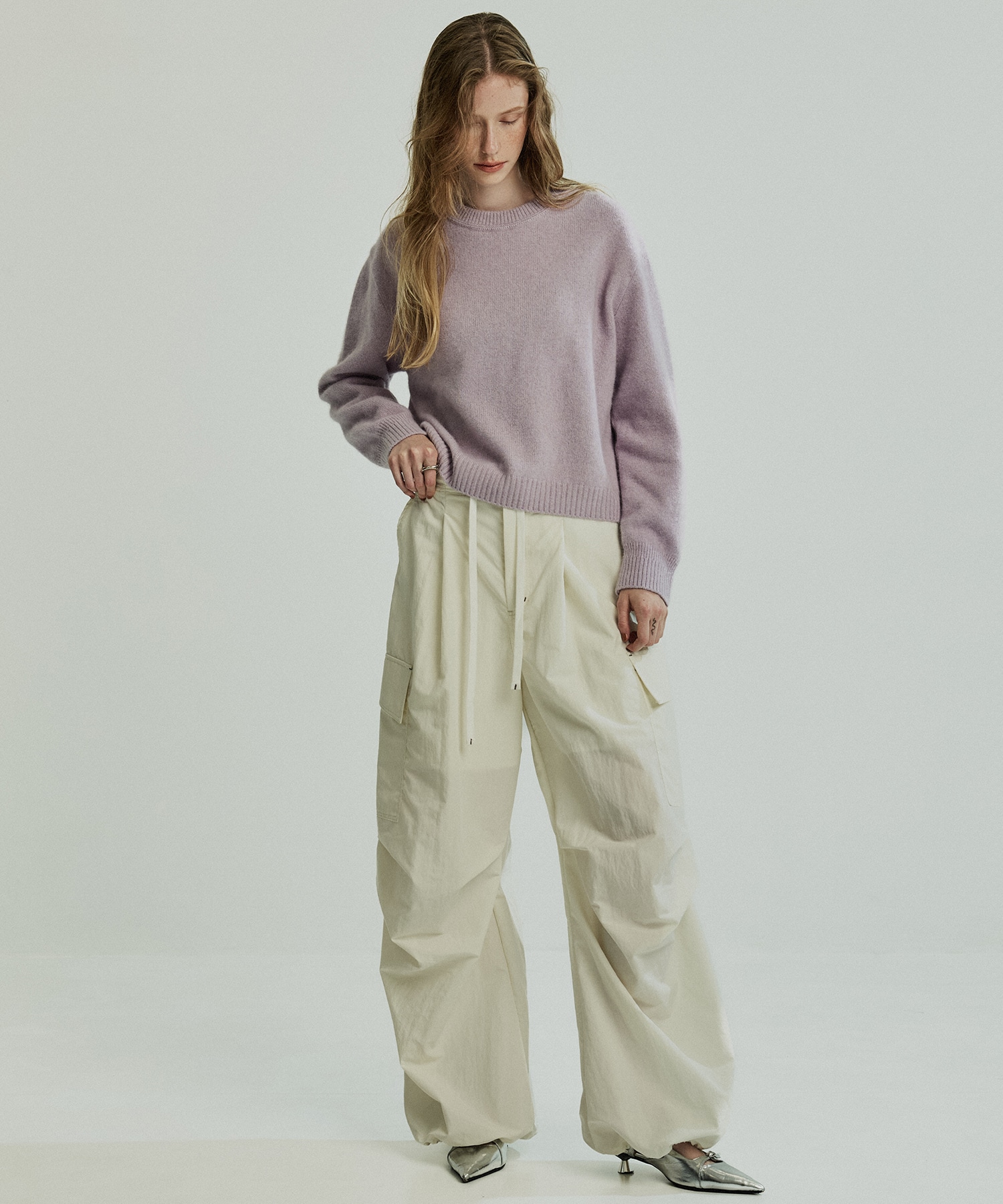 【再入荷】FOXコンフォートクルーネックニット