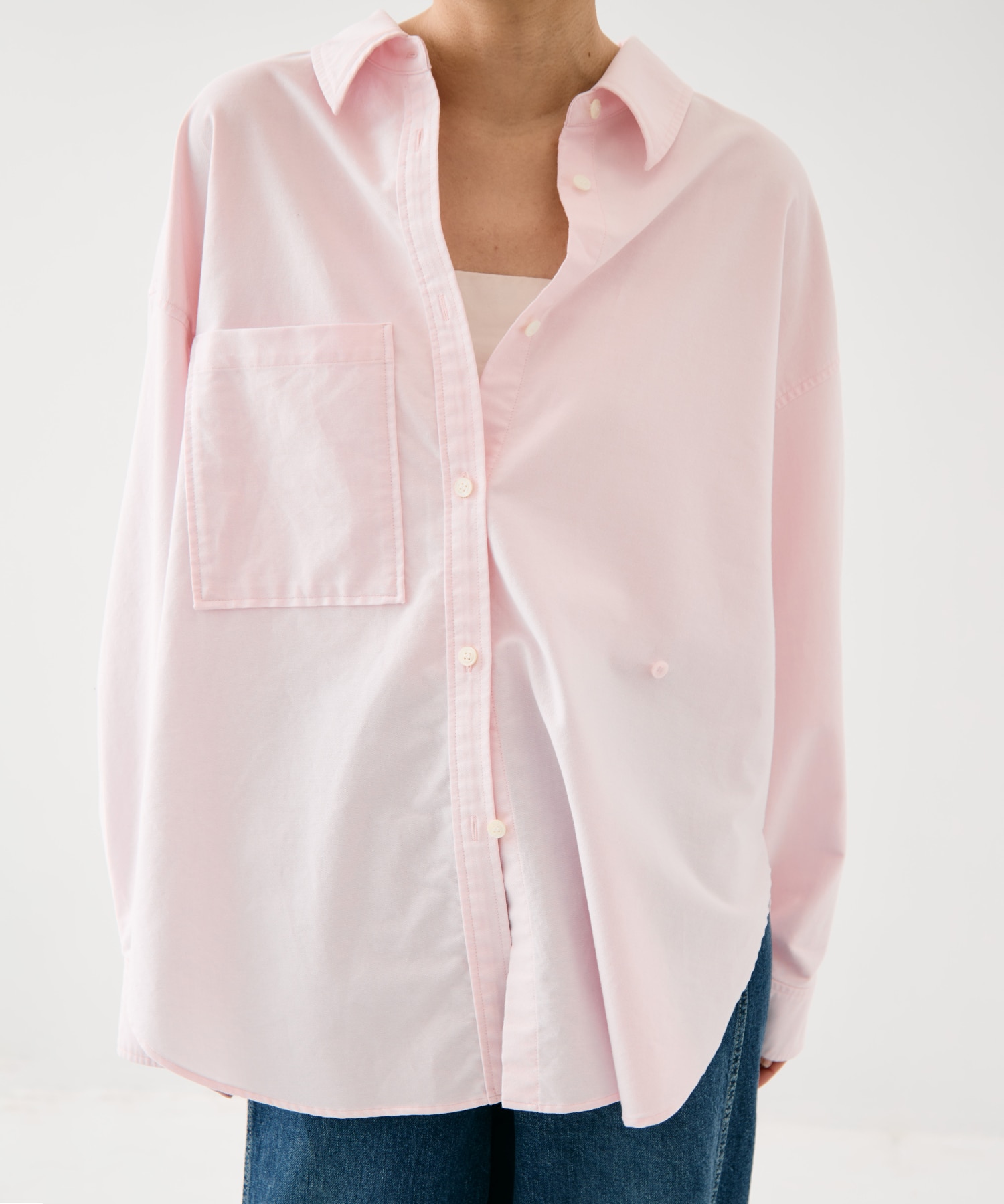 【再入荷|残り僅か】ウォッシュドオックスシャツ