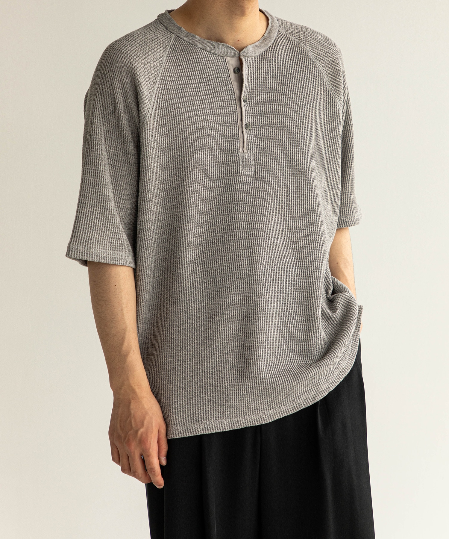 サーマルヘンリーリラックスTee