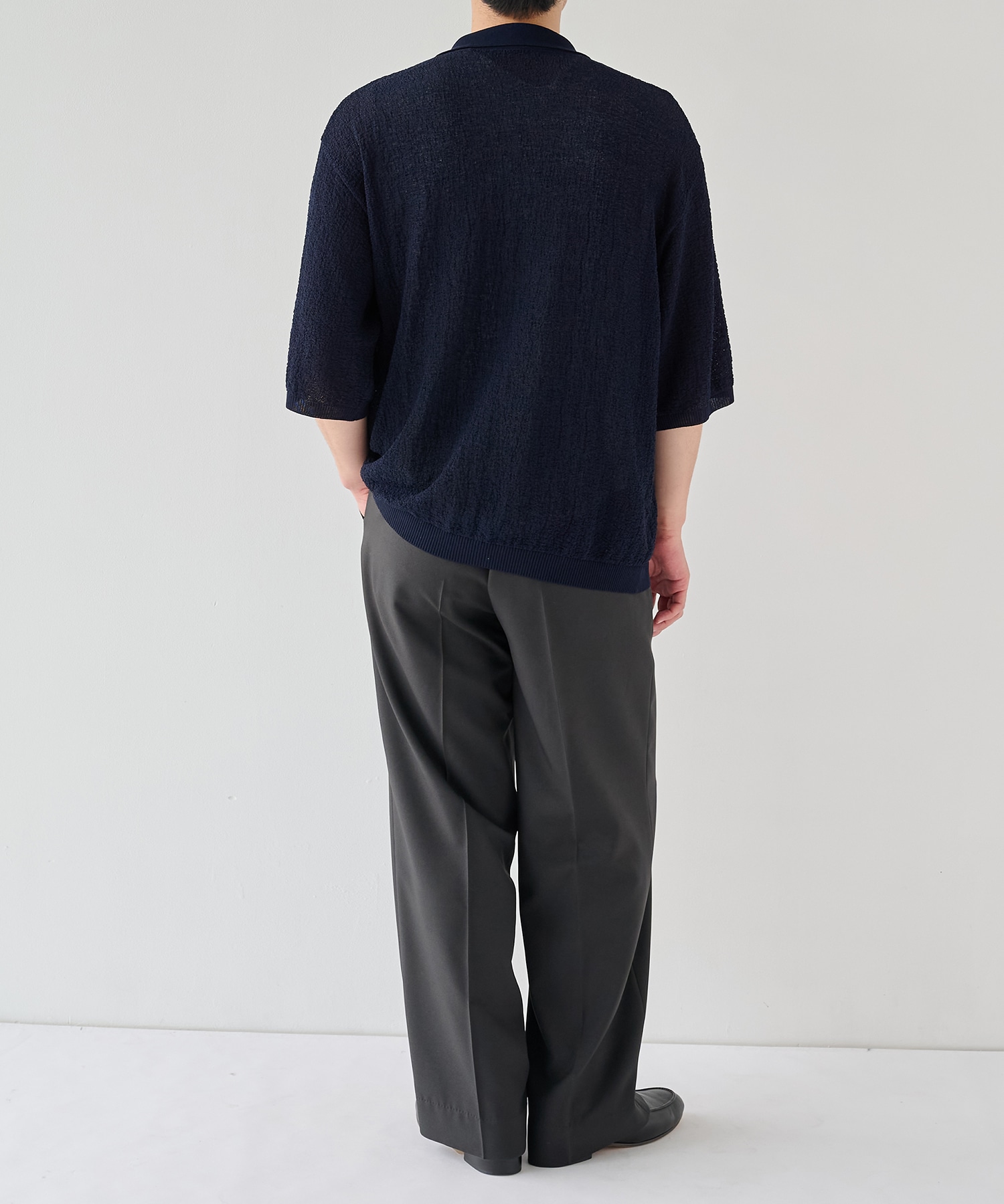 【残りわずか】<P.T>Ice cotton Knit Shirts