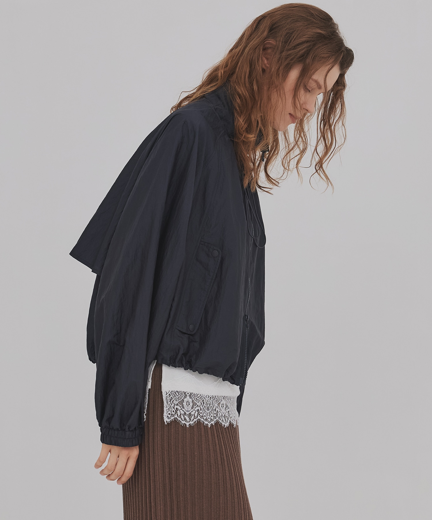 【WEBのみ1点入荷|再入荷なし】エアロンスタンドシェルブルゾン