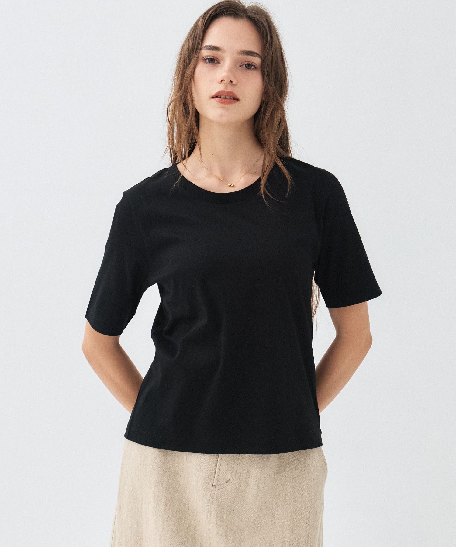 コットンスムースTEE