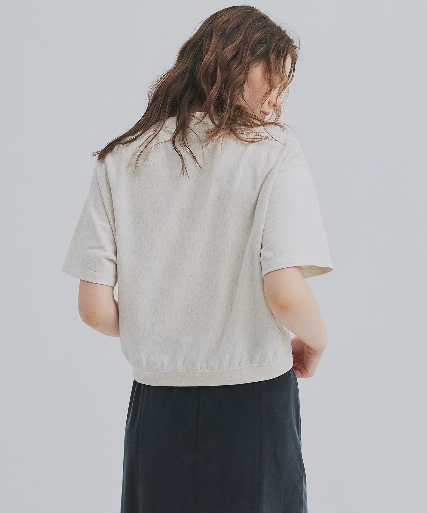 【WEBのみ在庫あり|残り1点】スウェットライクTEE