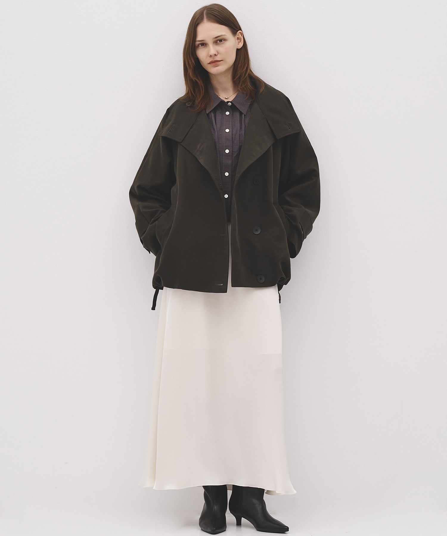 【再入荷】テントラインコットンショートシャツ