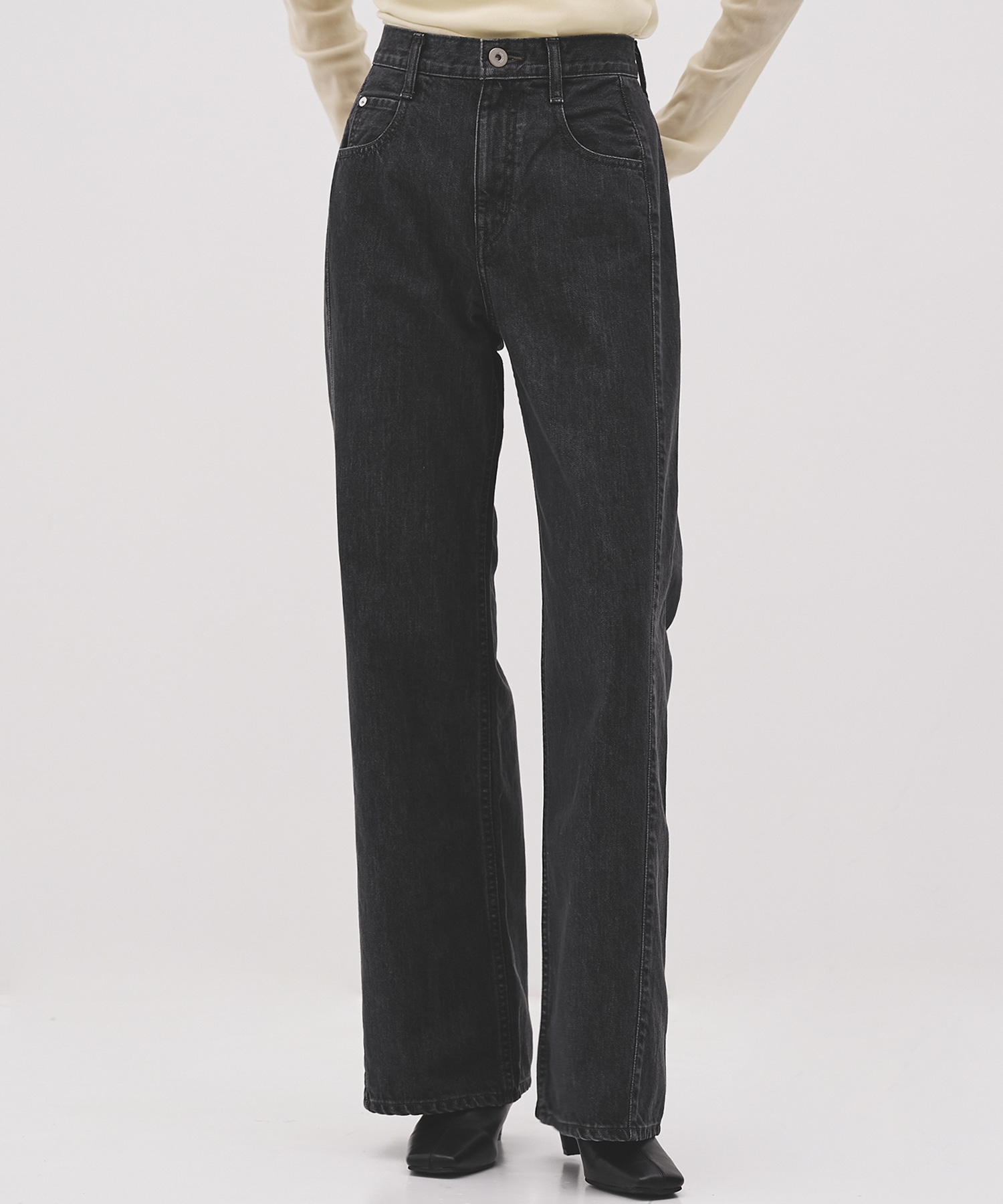 【RENEWAL|全サイズ残り僅か】PUBLICDENIM BLACKRELAX