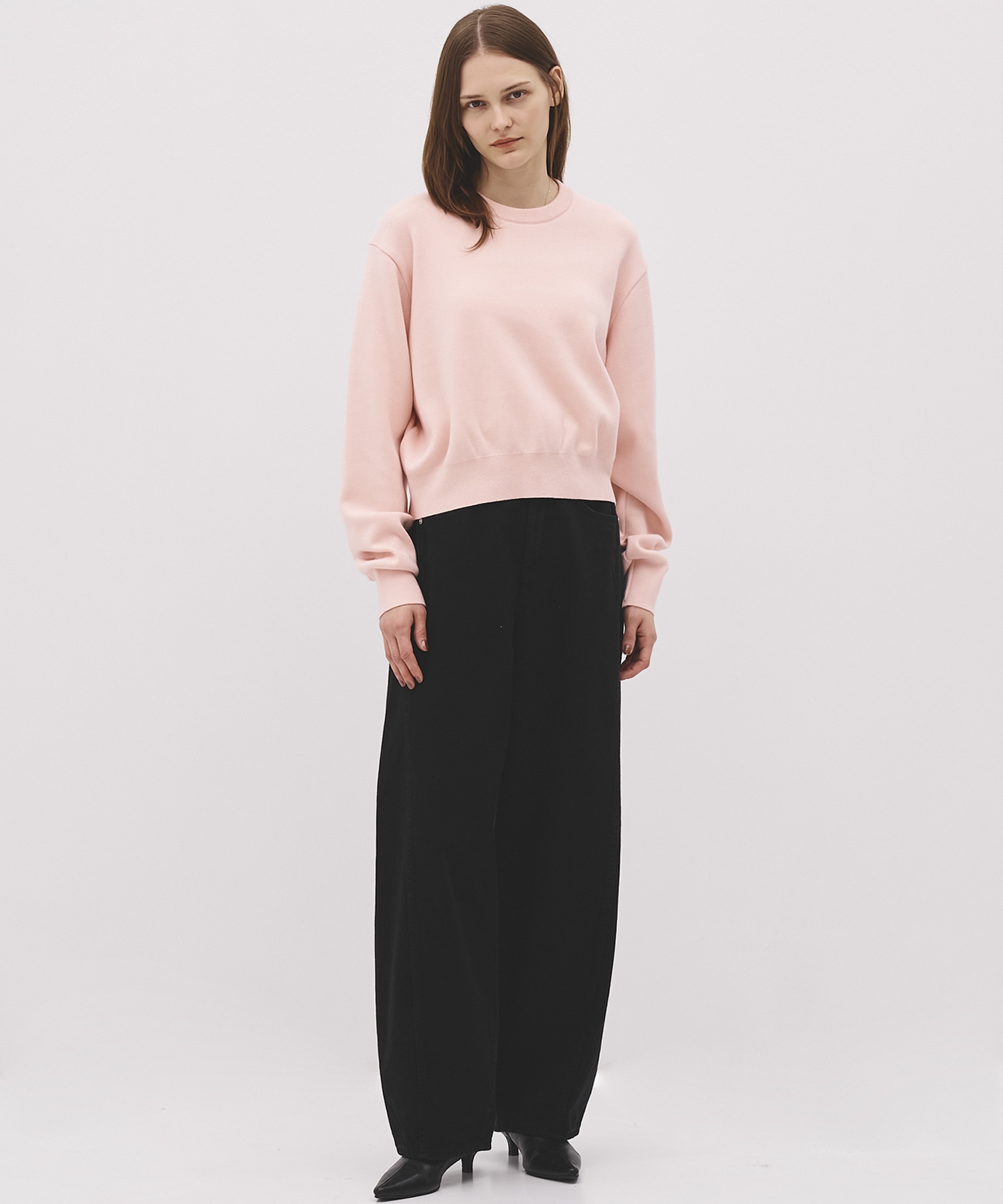 PUBLIC DENIM BLK CURVE