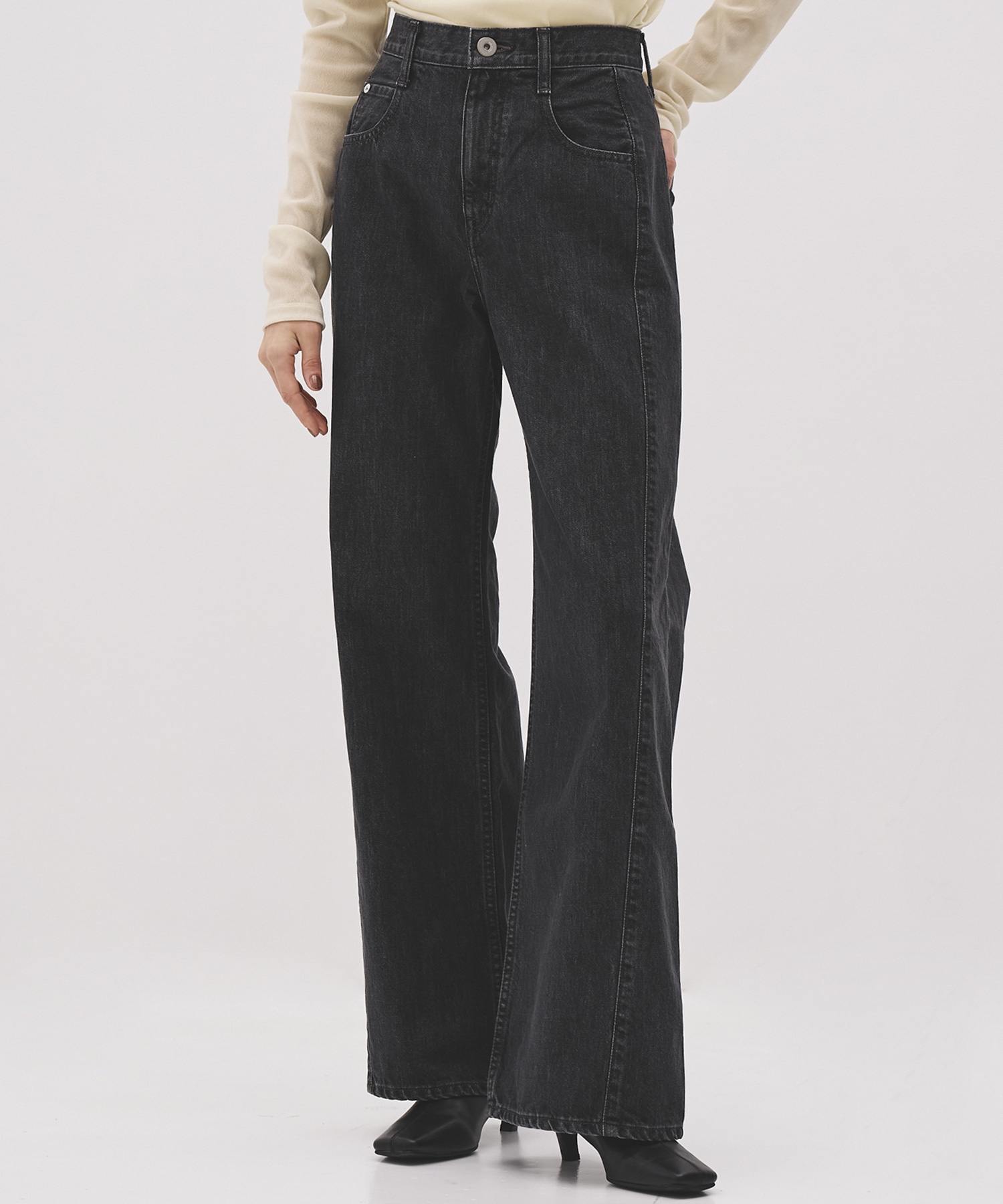 【RENEWAL|全サイズ残り僅か】PUBLICDENIM BLACKRELAX