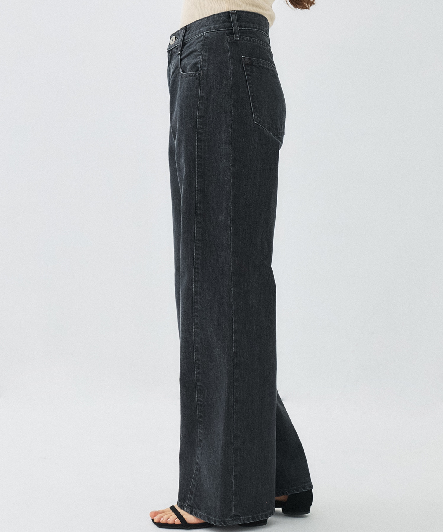 【RENEWAL】PUBLICDENIM BLACKRELAX