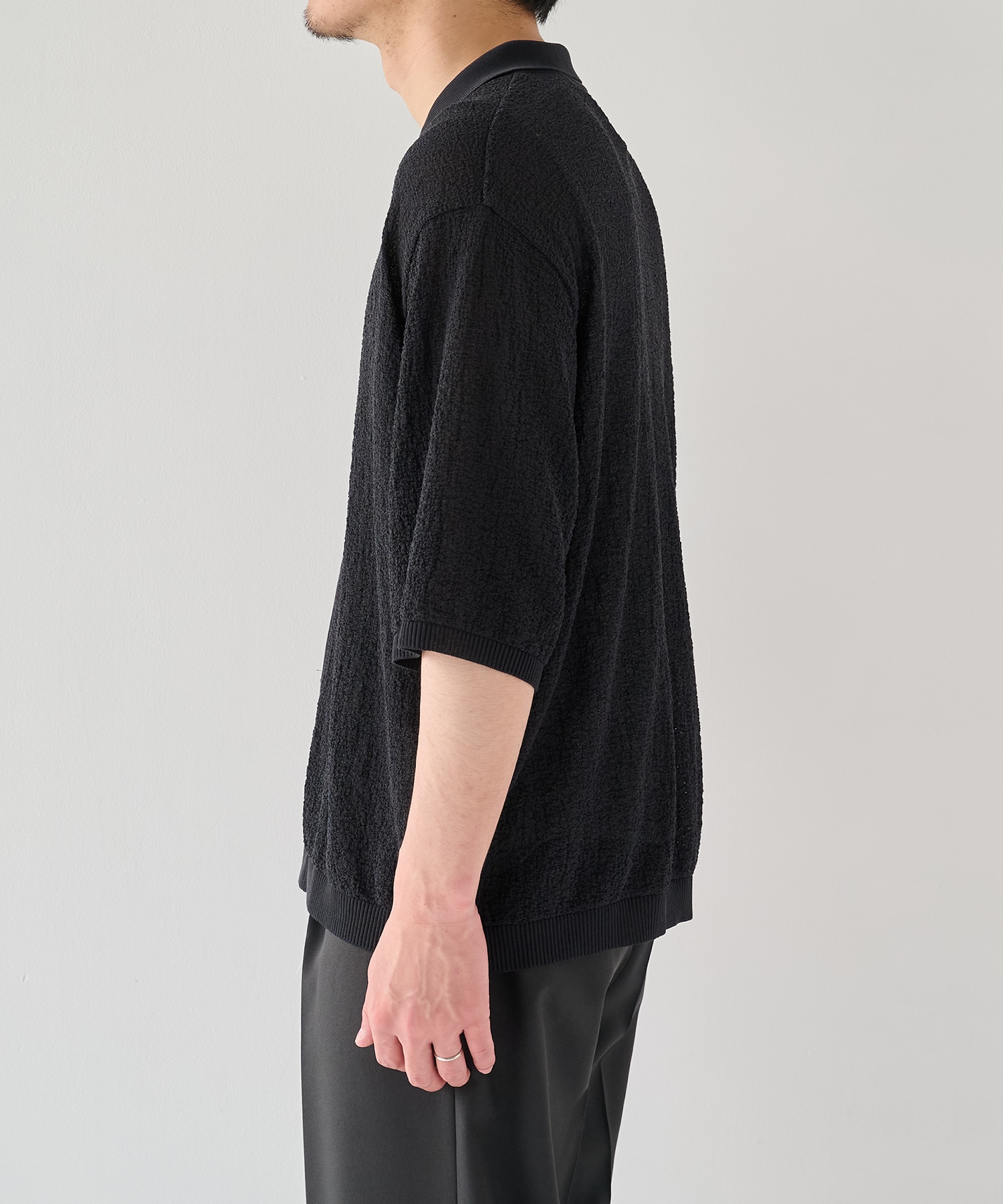 【残りわずか】＜P.T＞Ice cotton Knit Shirts