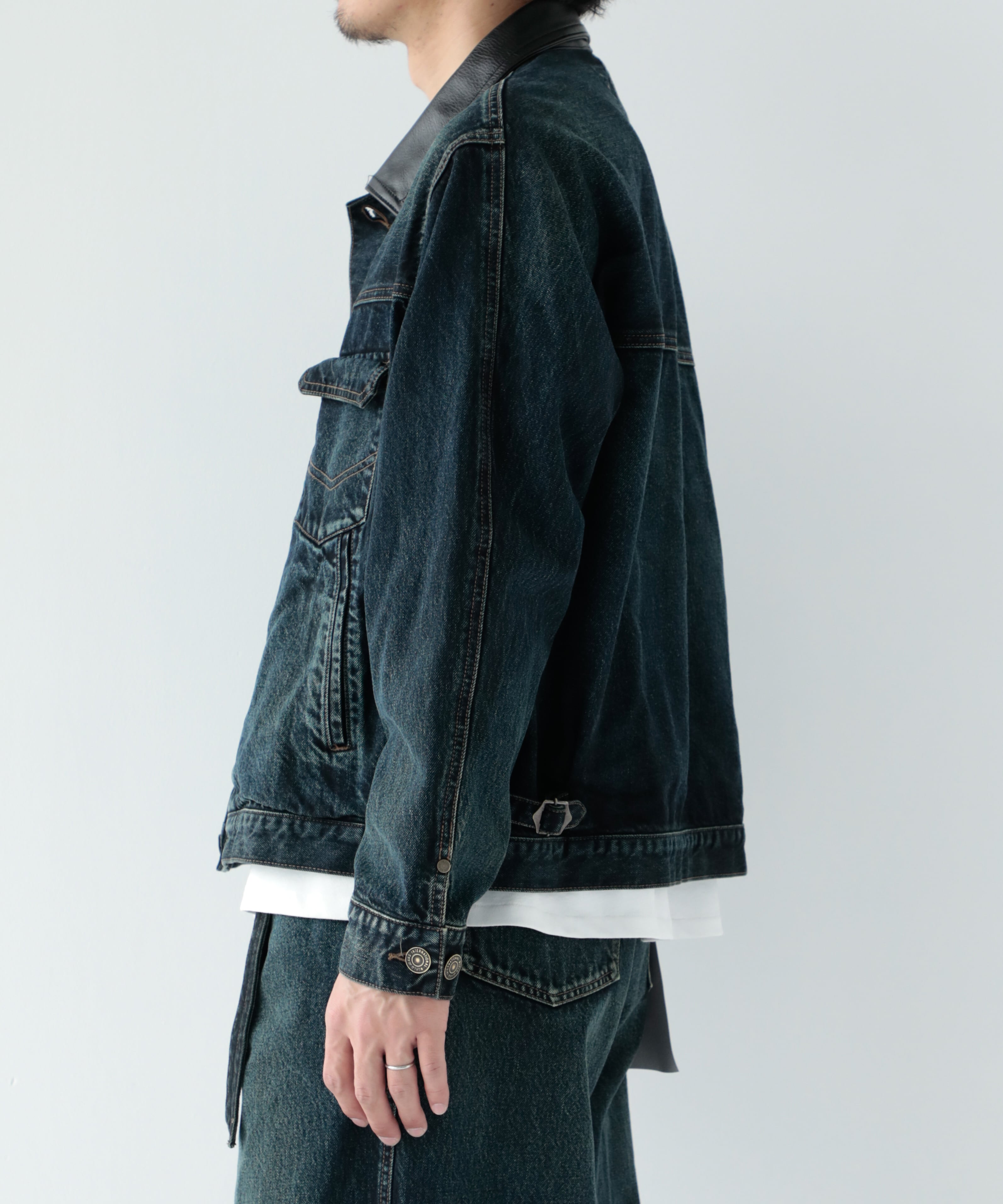 SHIOTA L collar Jacket