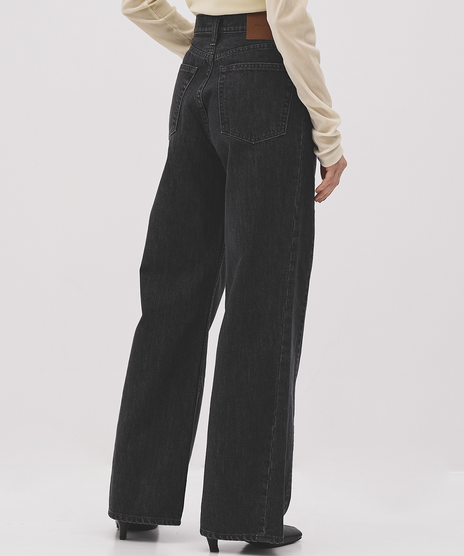 【RENEWAL|全サイズ残り僅か】PUBLICDENIM BLACKRELAX