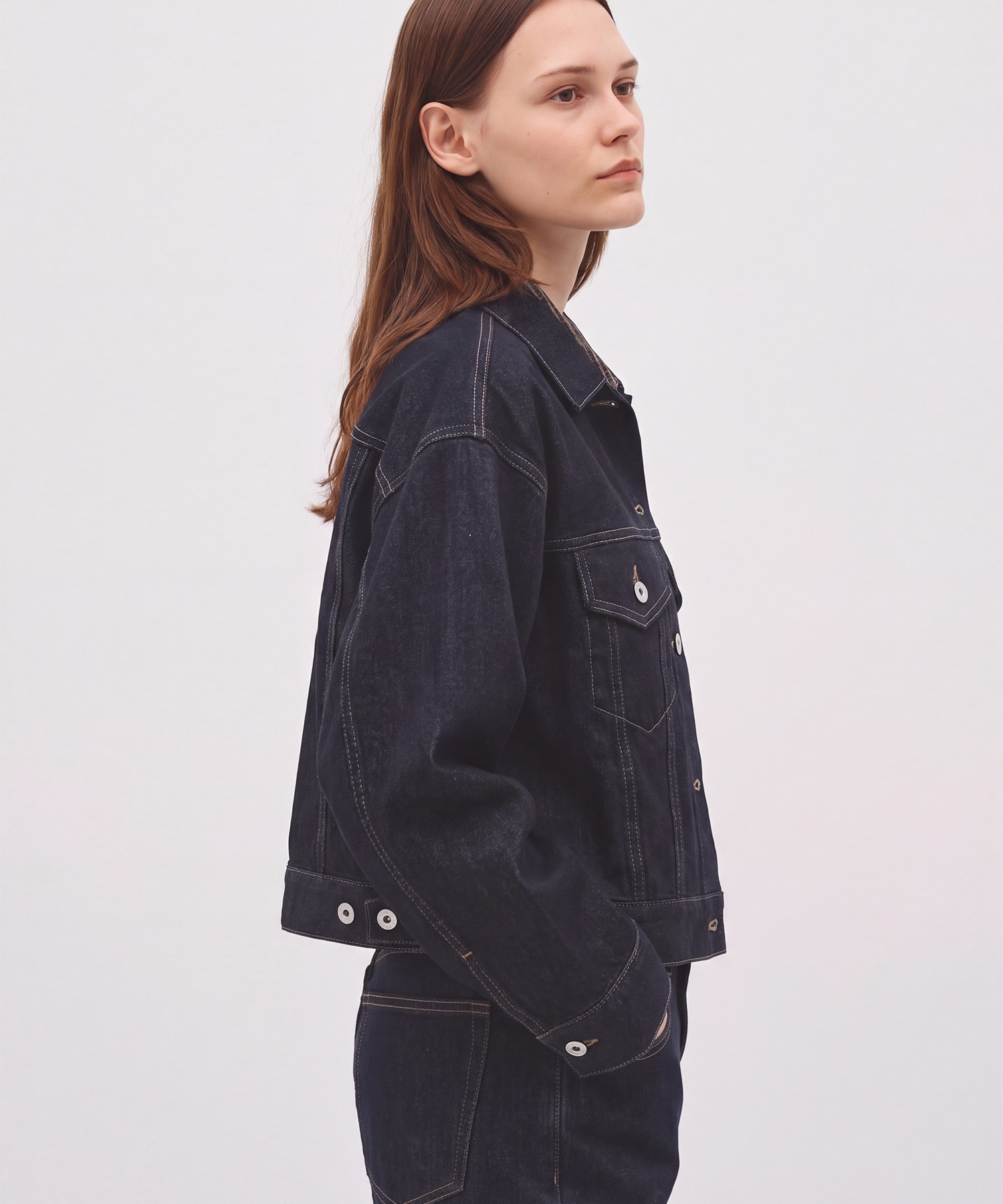 CROPPED DENIM JACKET