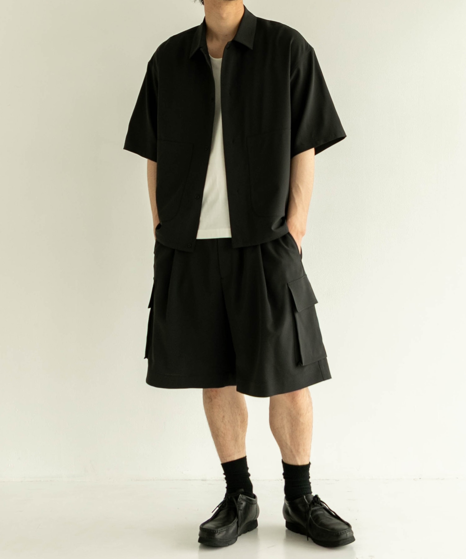TRIXION ウーリーシャツブルゾンS/S