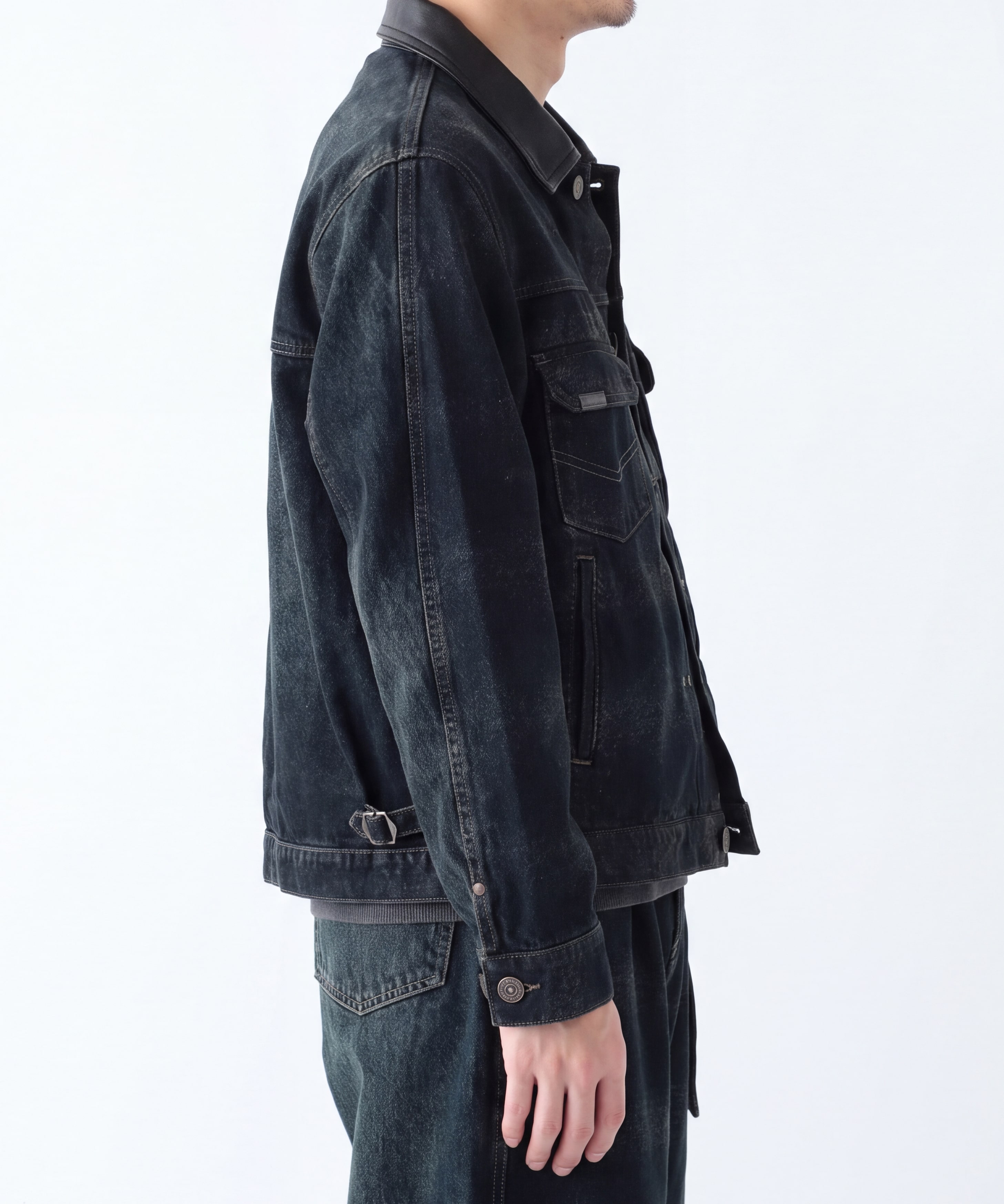 SHIOTA L collar Jacket