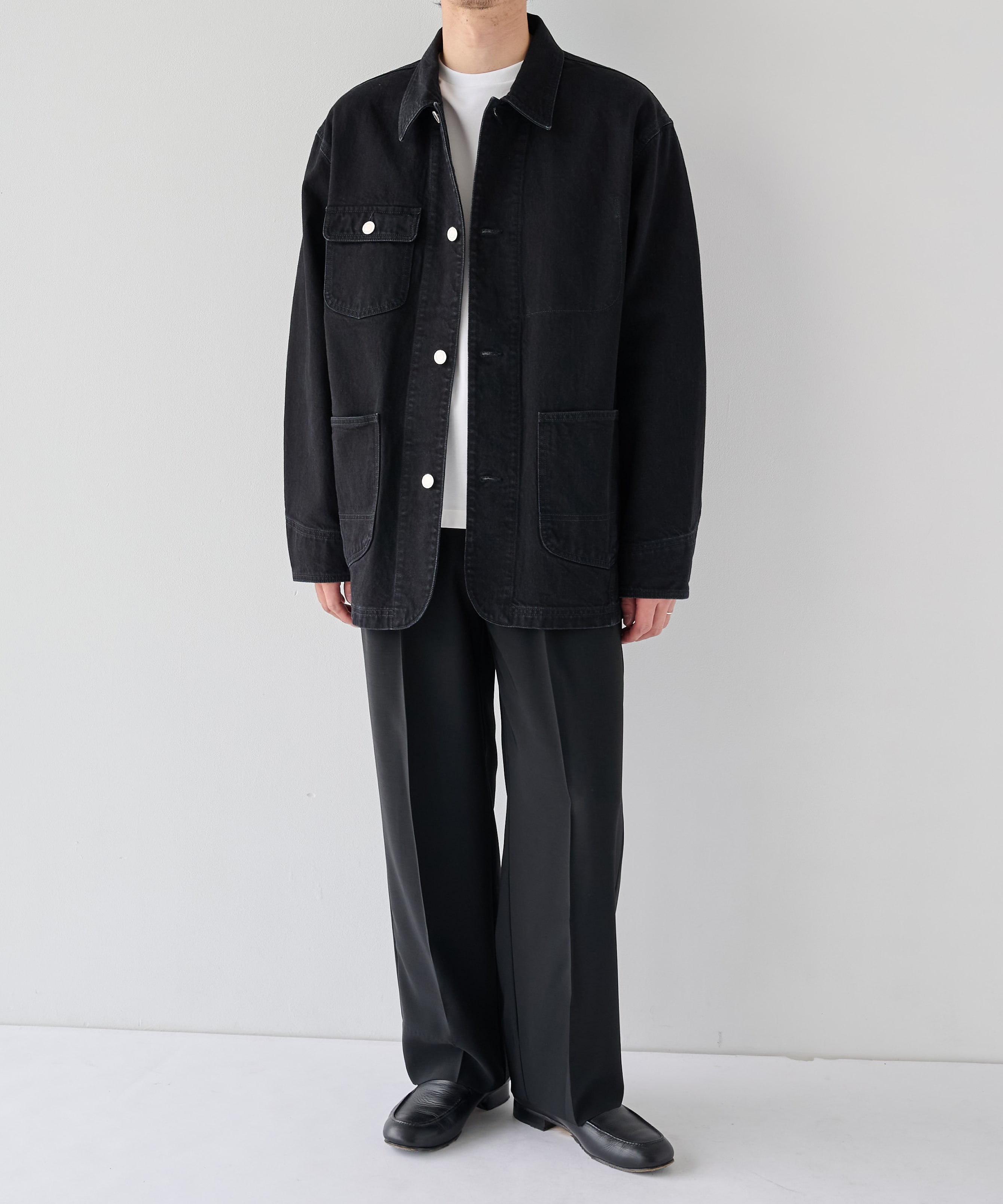 PUBLIC DENIM COVERALL
