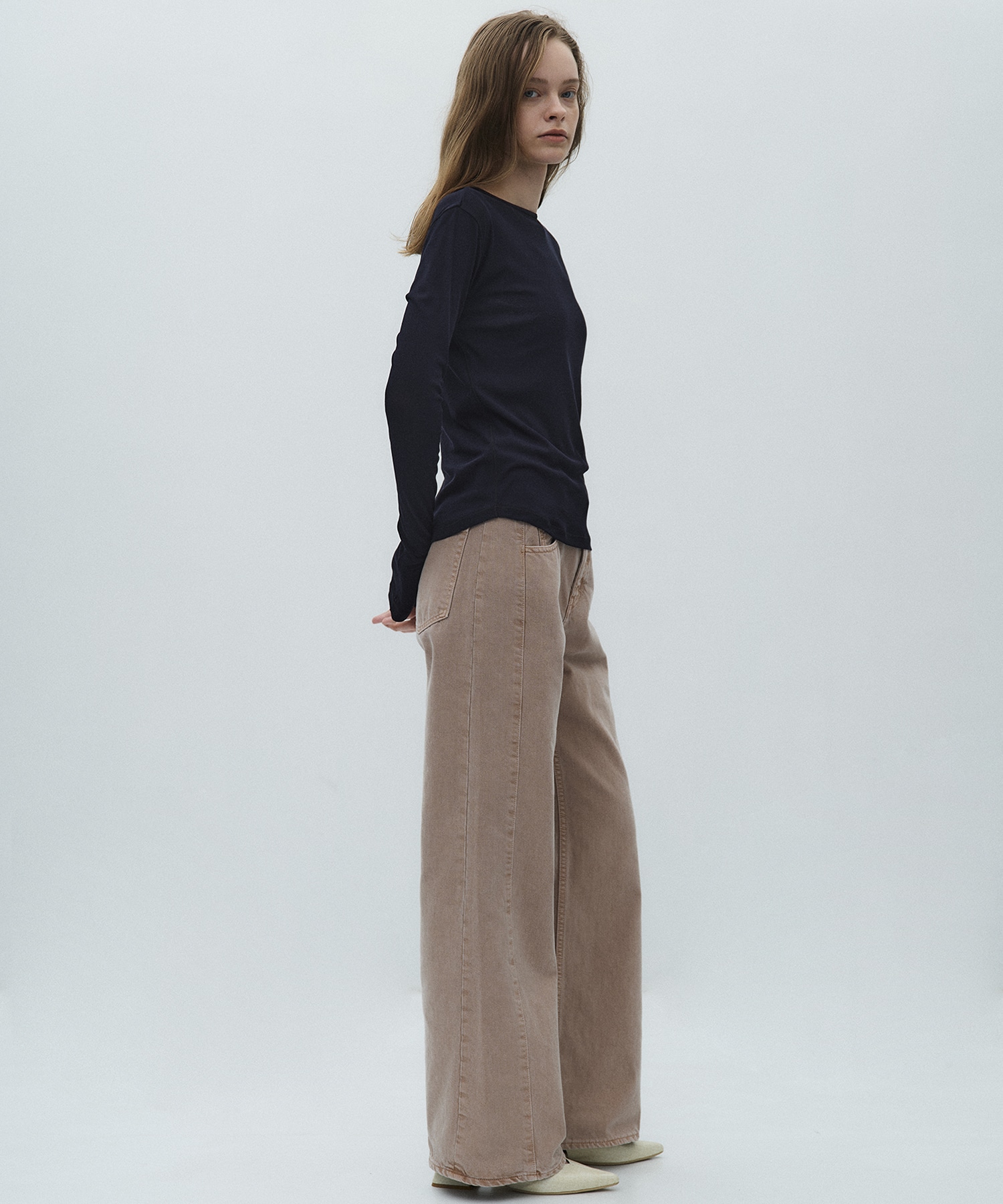 【残り僅か】PUBLICDENIM PINKRELAX