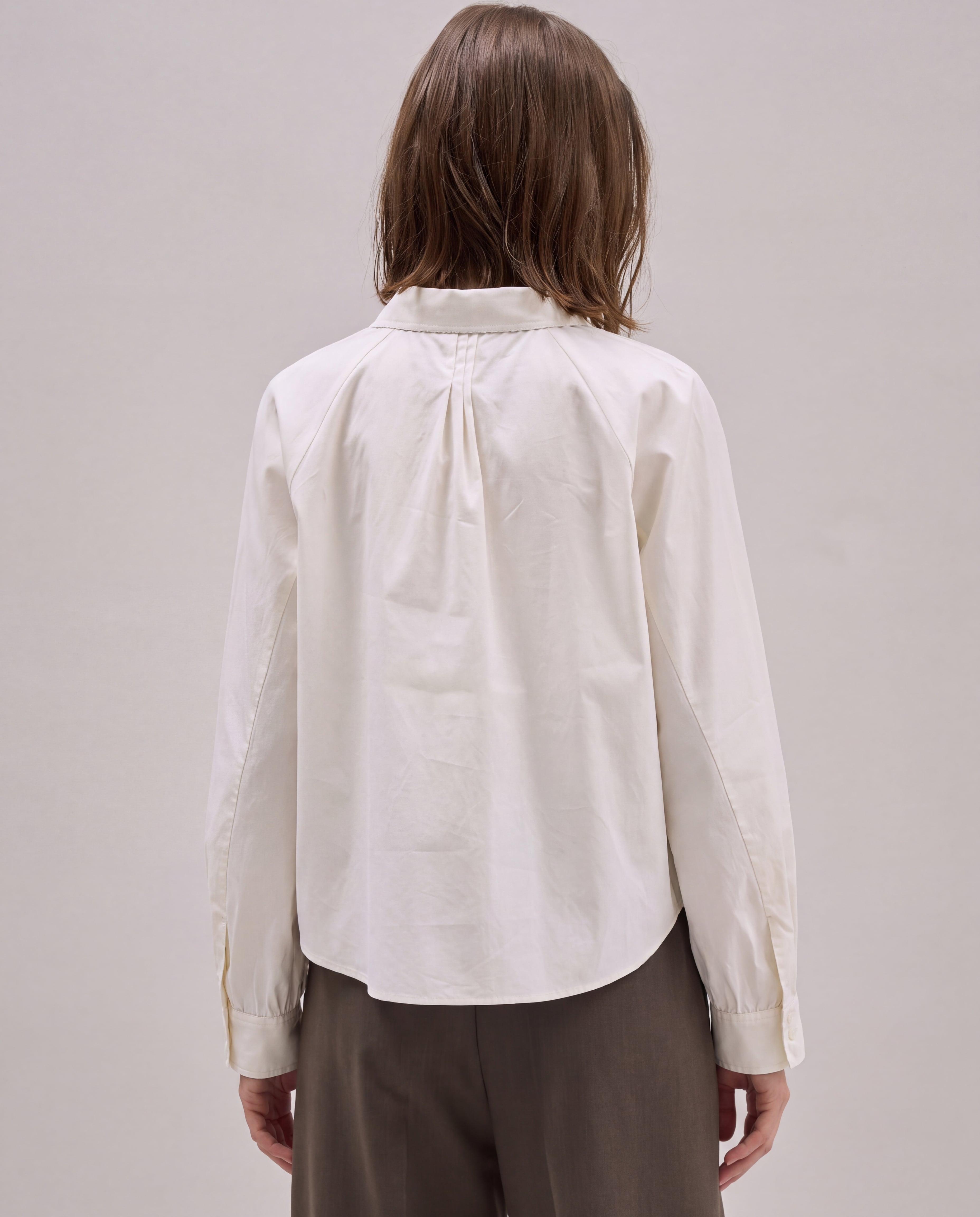 【再入荷】テントラインコットンショートシャツ