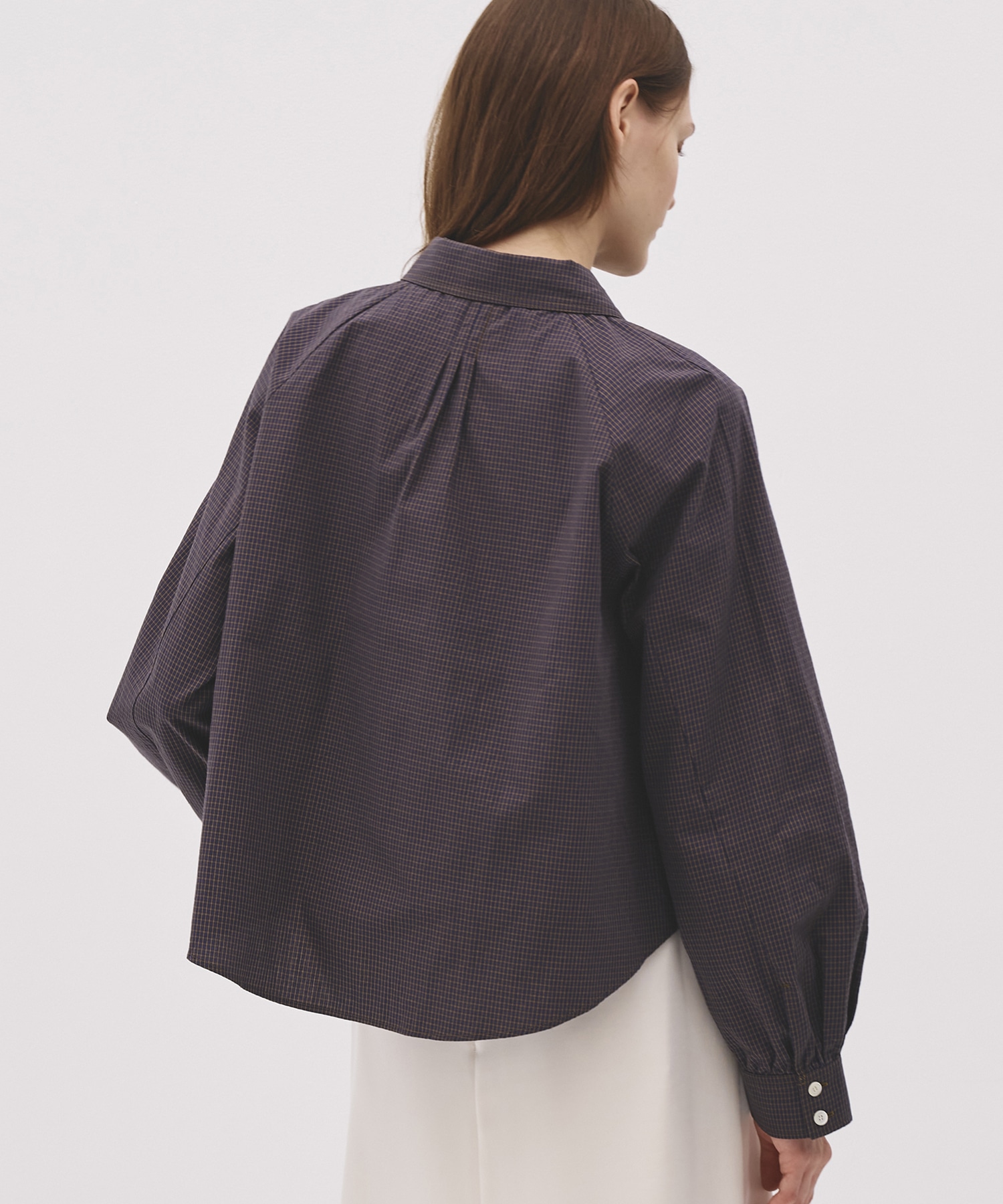 【再入荷】テントラインコットンショートシャツ