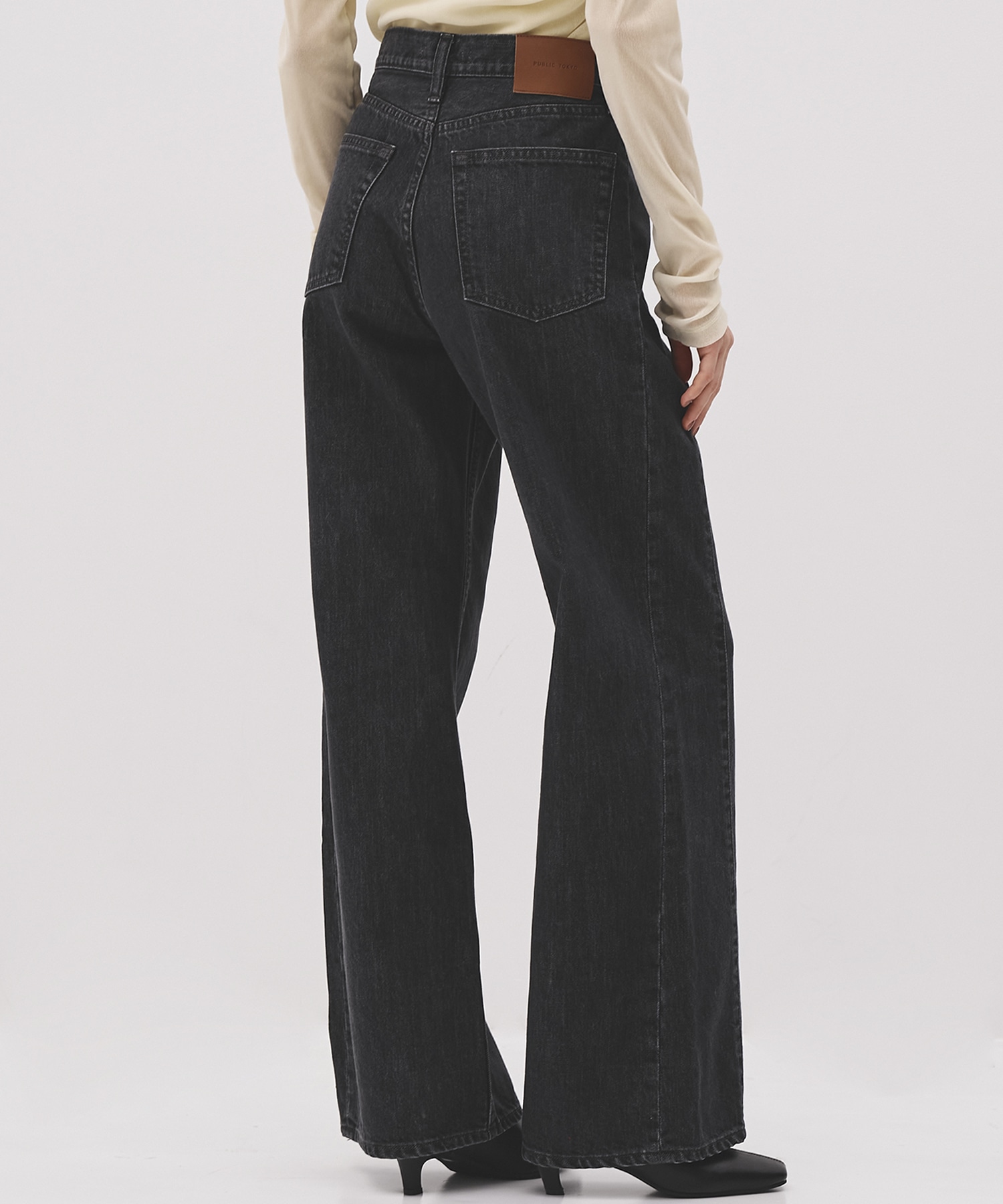 【RENEWAL|全サイズ残り僅か】PUBLICDENIM BLACKRELAX